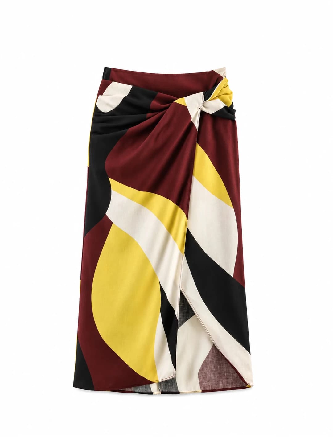 ZARZ new european style women's printed midi dress
