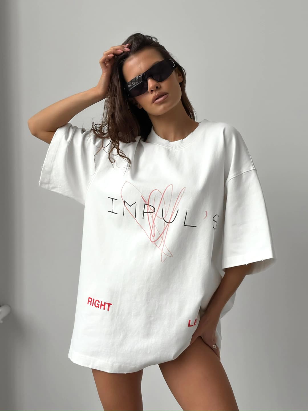 Women's round-neck short-sleeve t-shirt with American letter print, loose casual versatile niche brand, wholesale