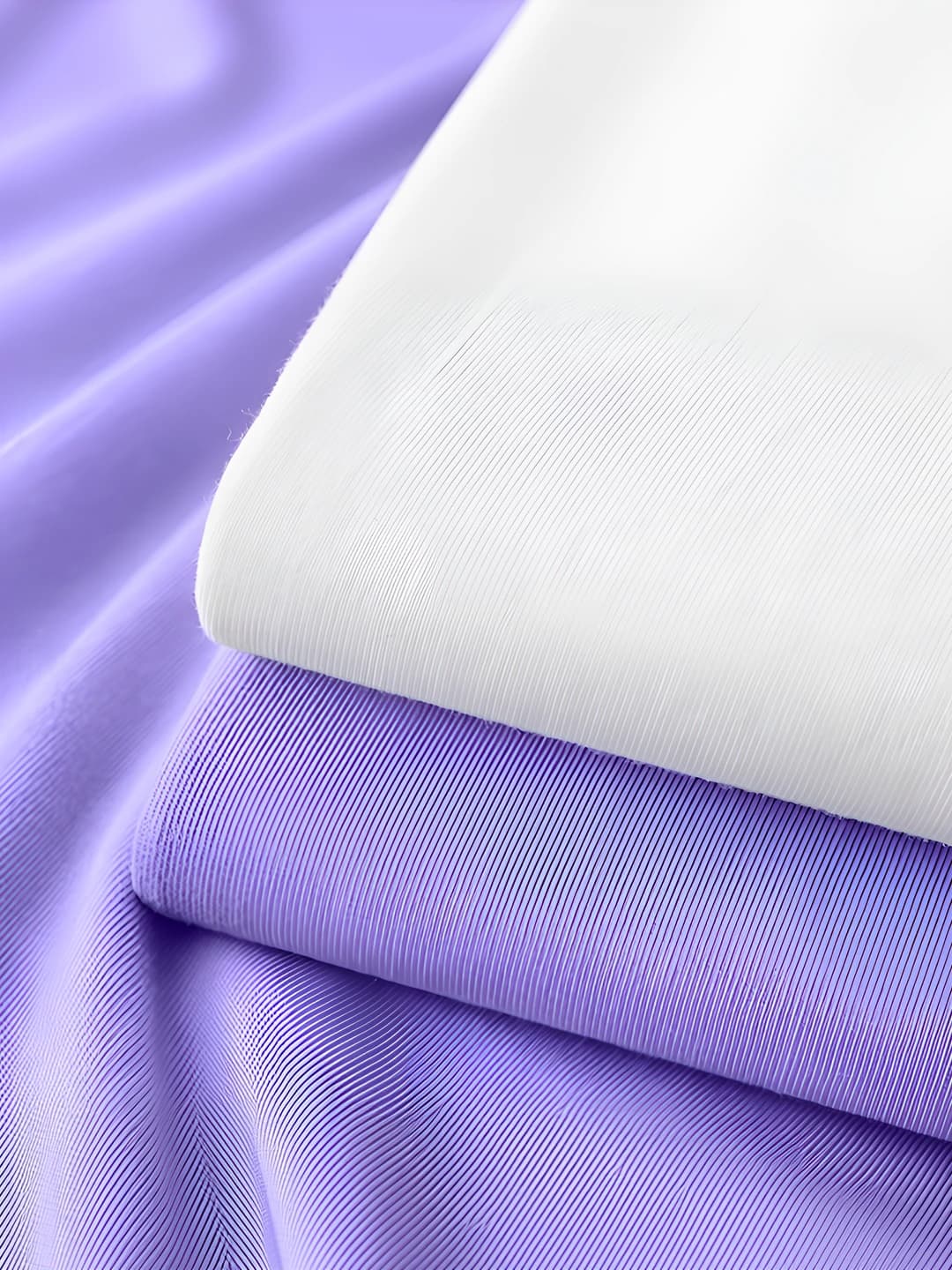 Women's 400g pure cotton short-sleeve t-shirt, lavender, crew neck, loose fit