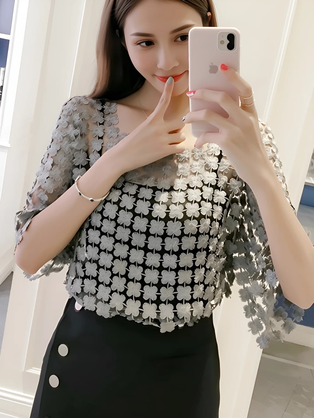 Grey (camisole included)