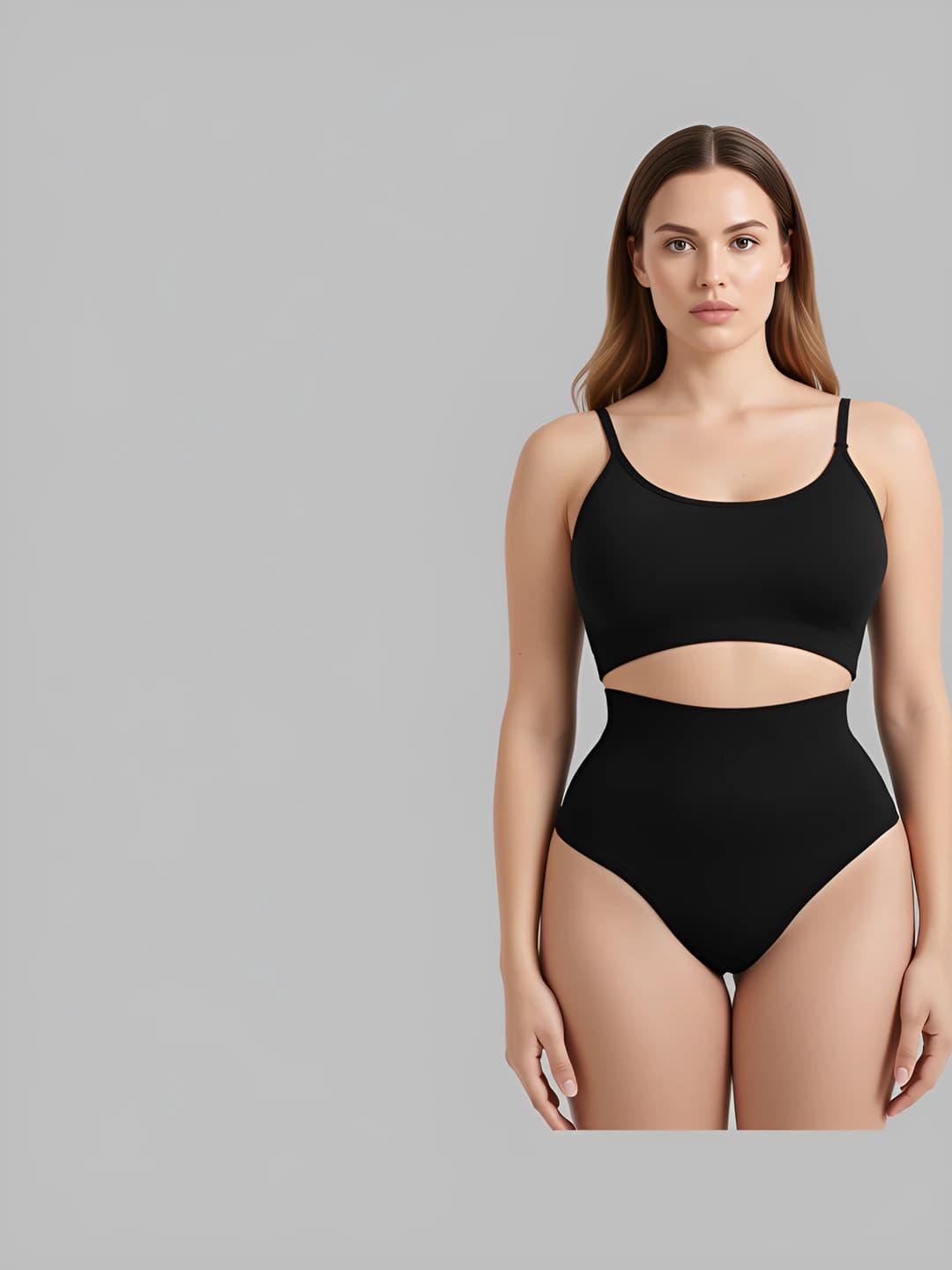 Women's shapewear set: bra and briefs, ultra-thin, breathable, tummy control, moisture-wicking, beautiful back