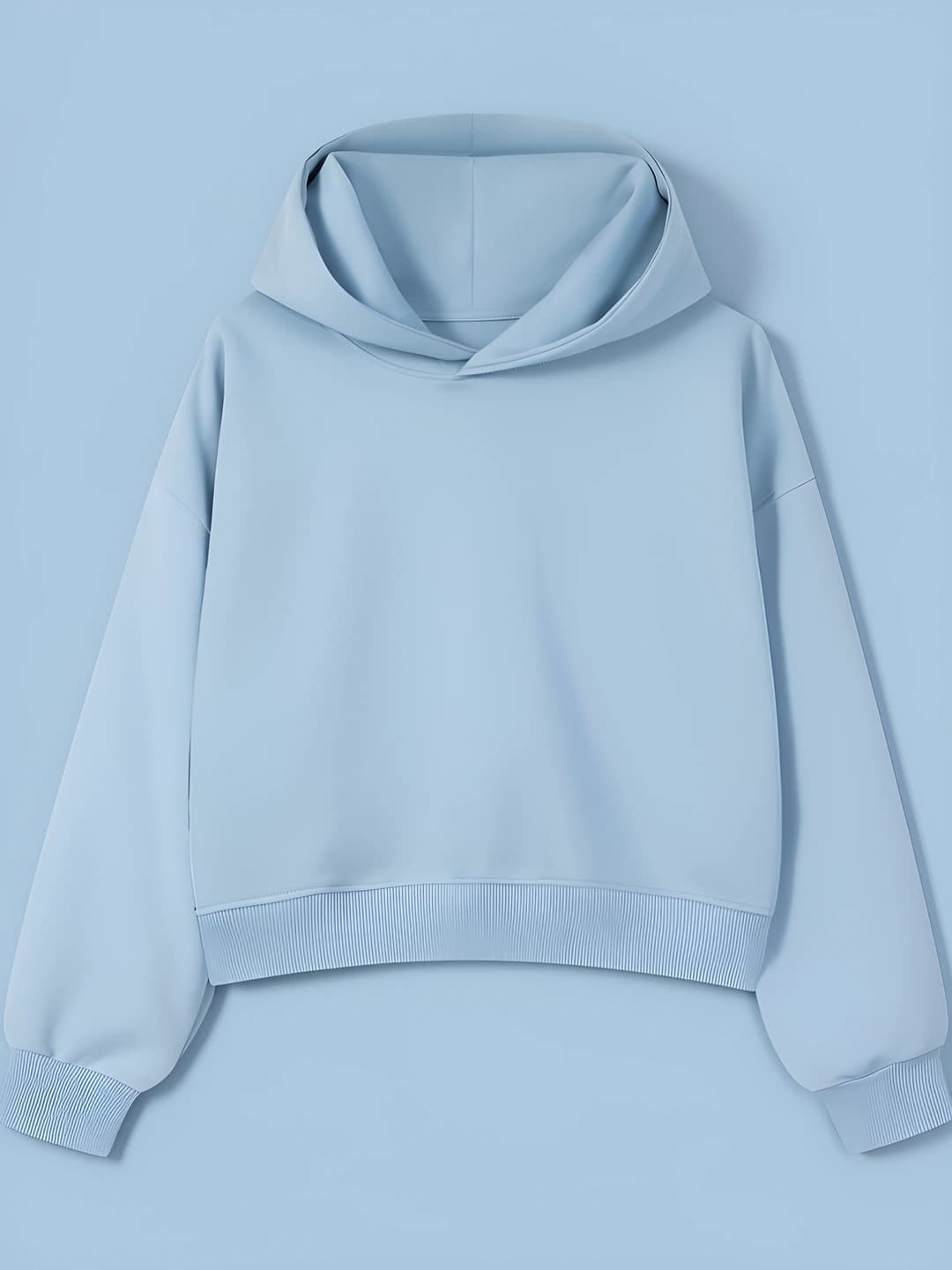 Hooded: Sky blue