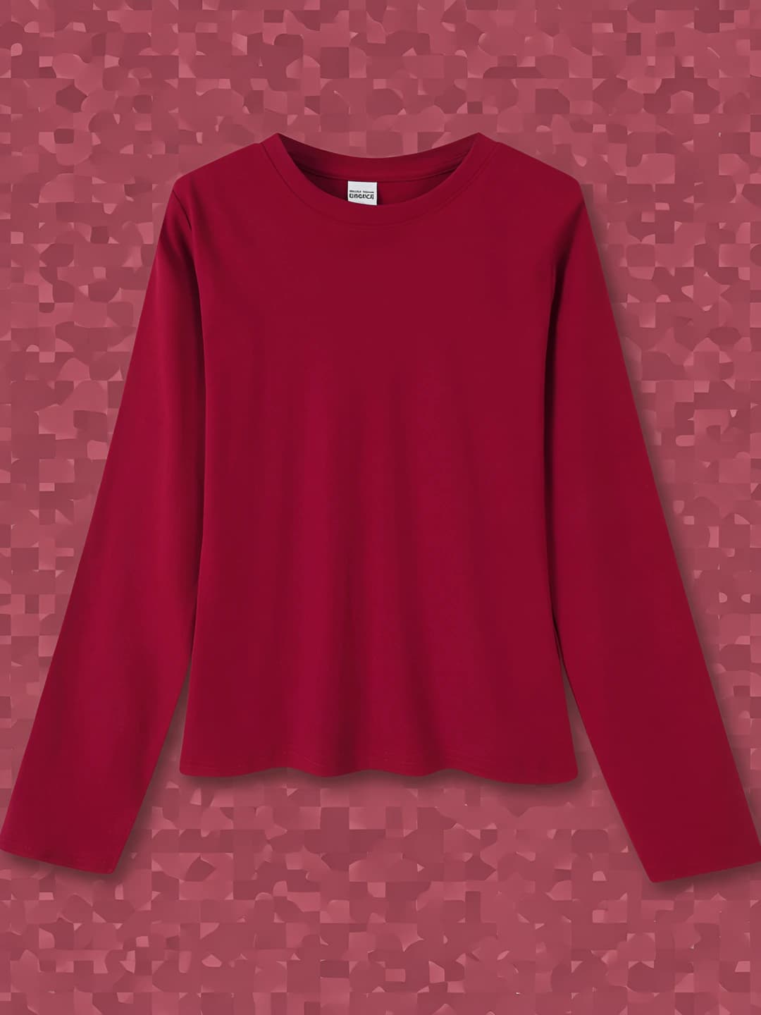 TH01 Long Sleeve-Wine Red