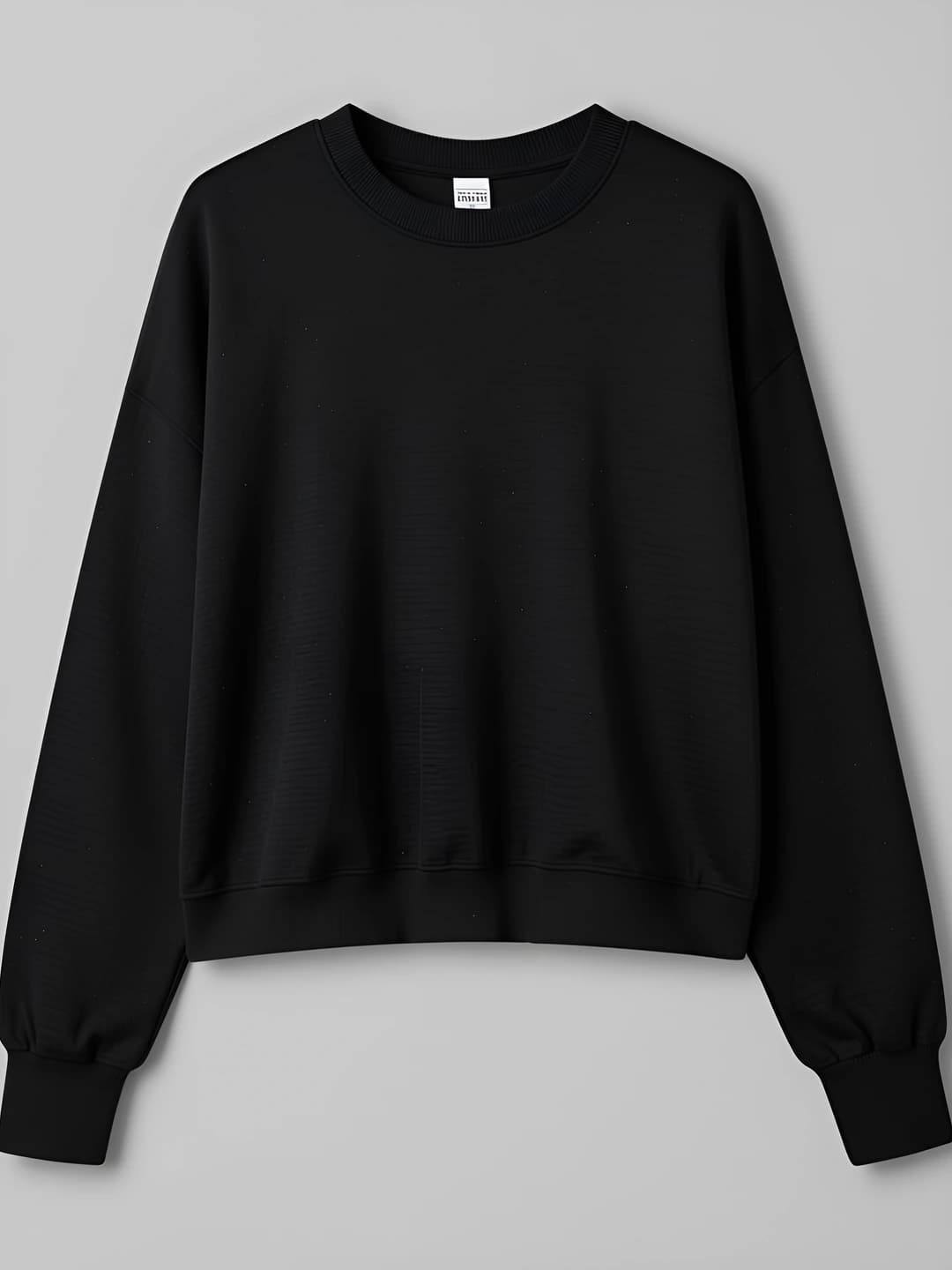 Round neck - Black