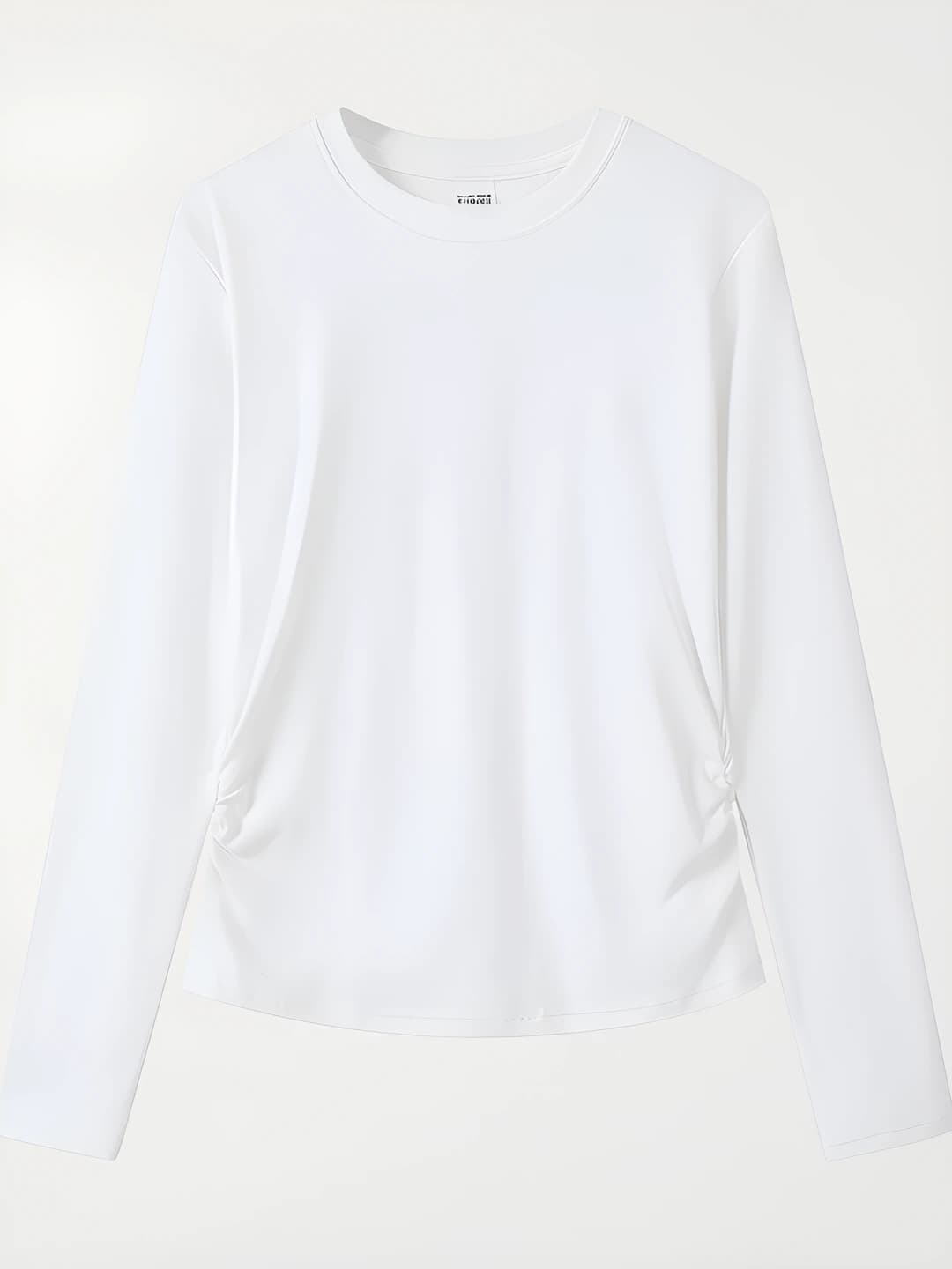TH01 Fitted Long Sleeve-White