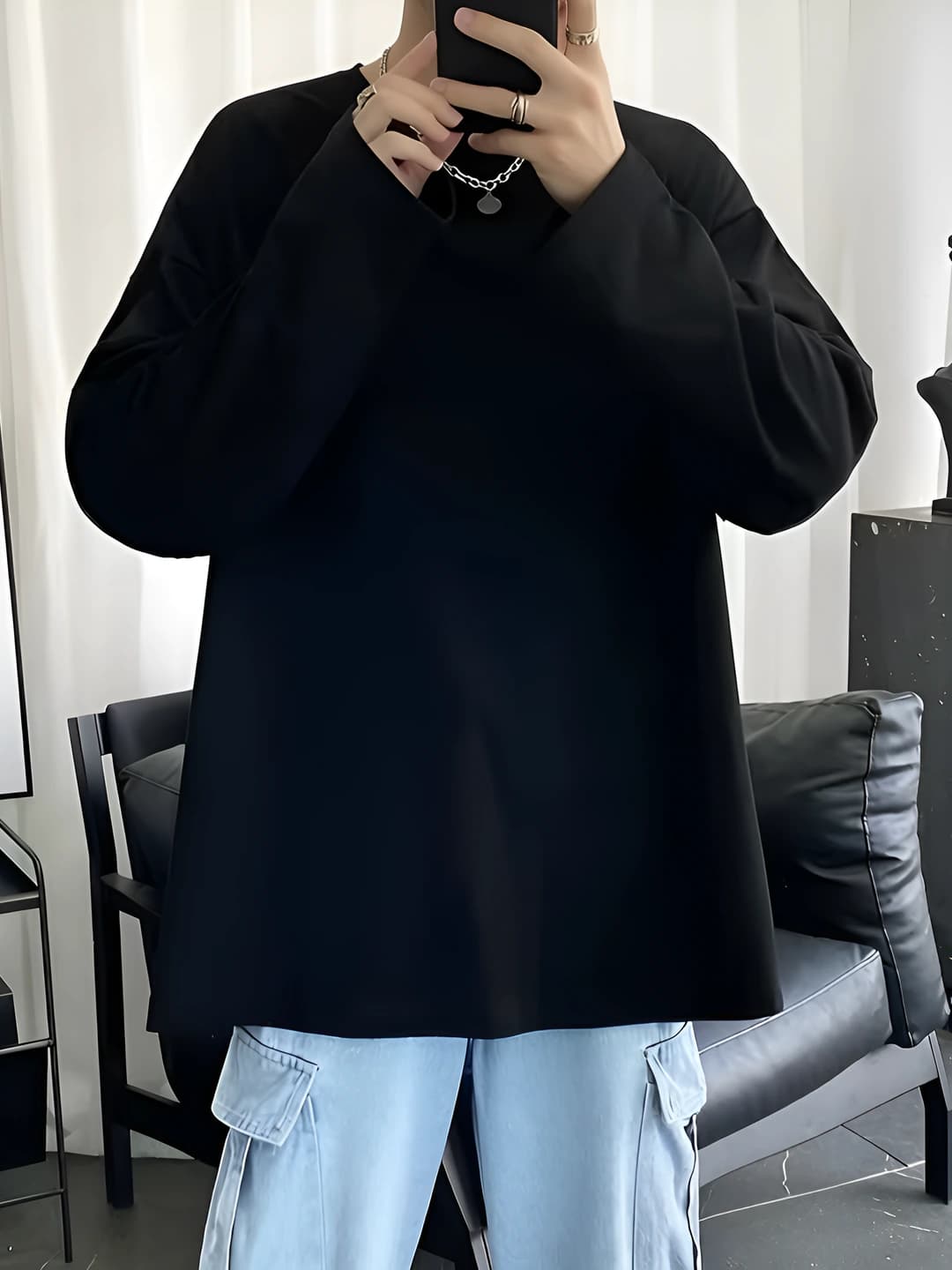 Long T Black