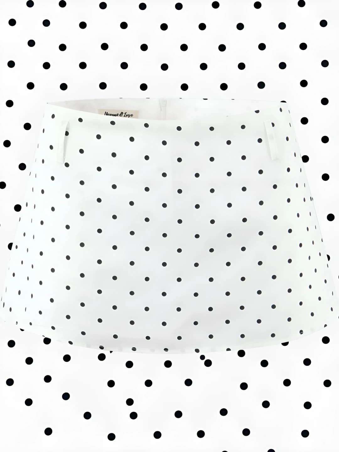 Low waist mini skirt