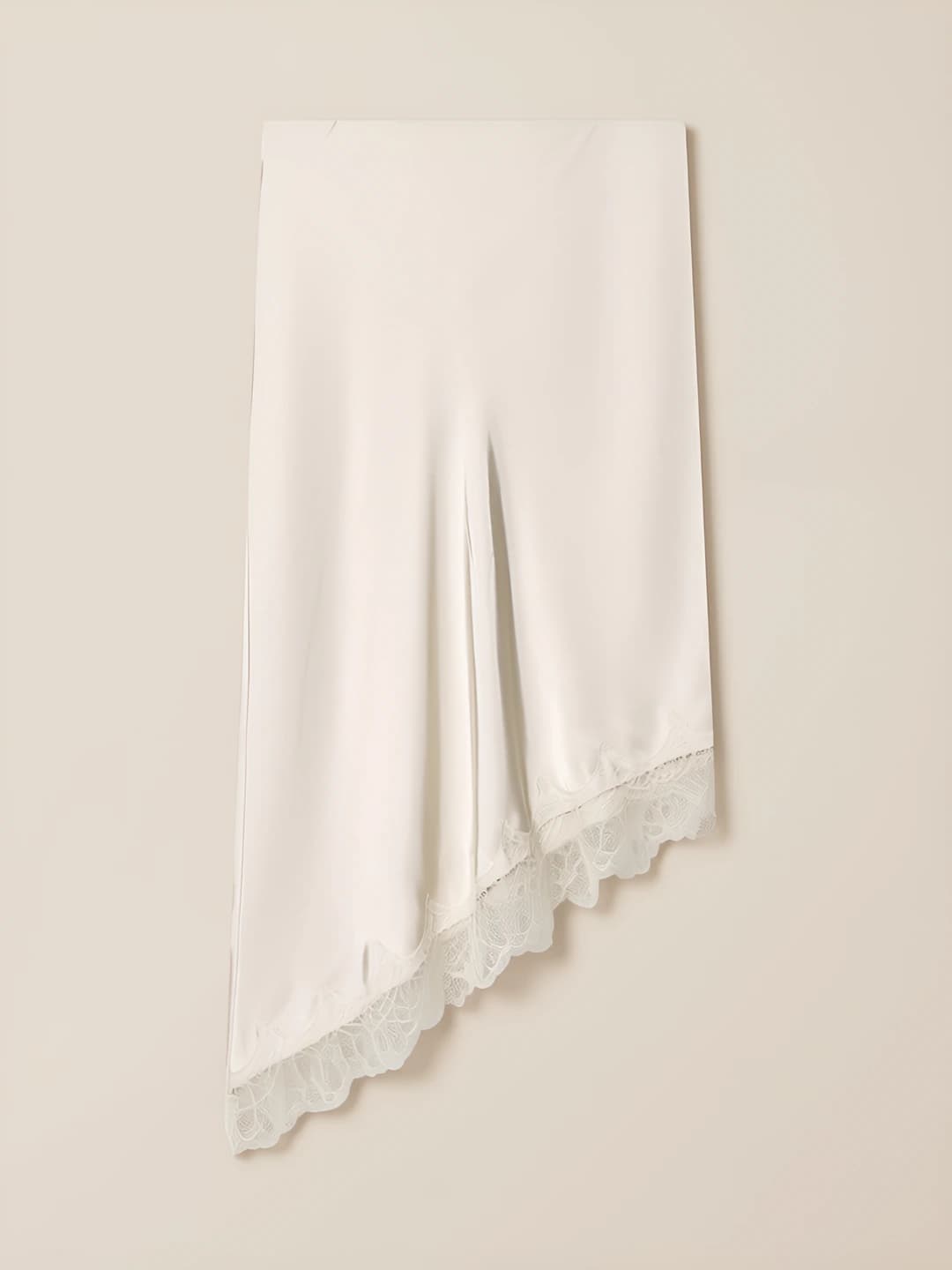 Beige Semi-slip Skirt