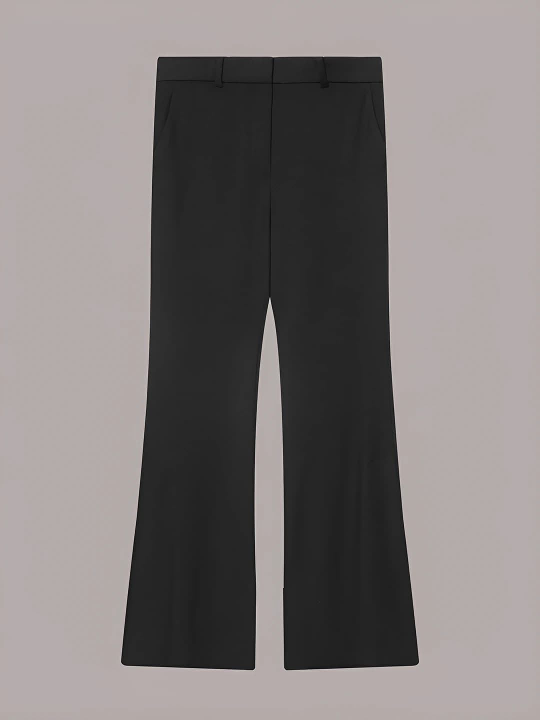 Flare floor-length pants