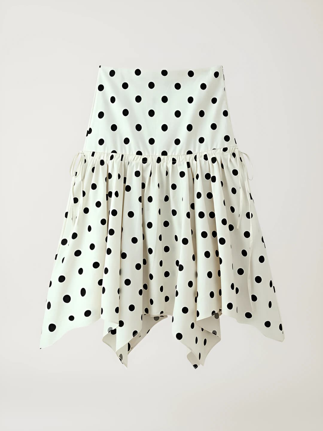 Polka dot maxi skirt
