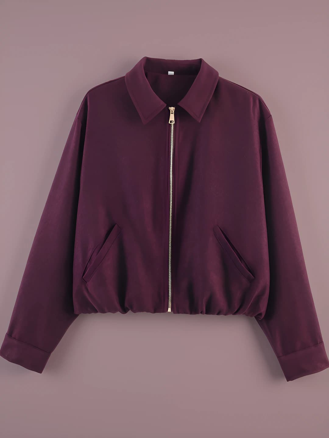 Burgundy jacket