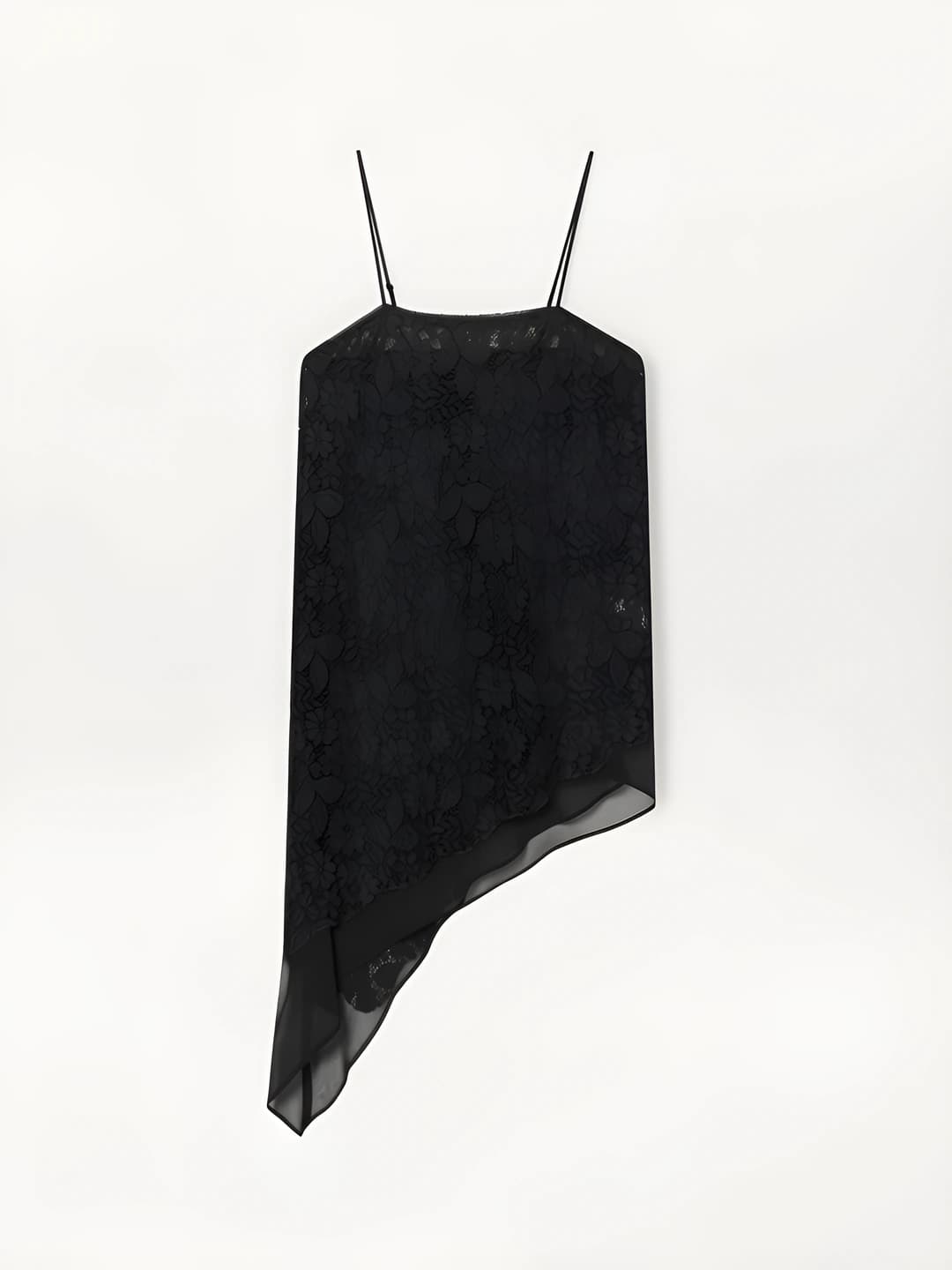 Black Lace Camisole Top
