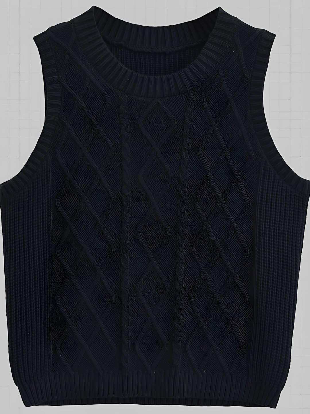 Black vest jacket