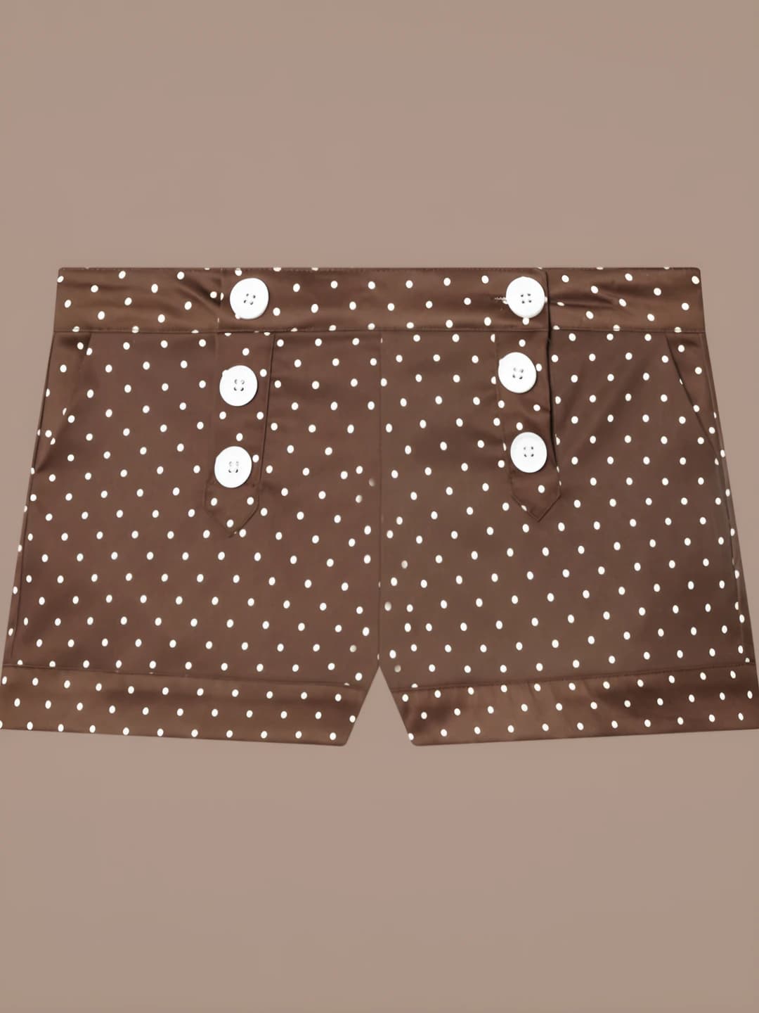 Mid-rise shorts