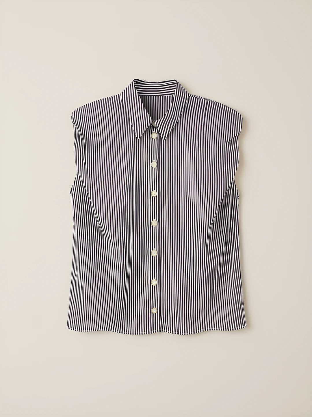 Coffee striped top
