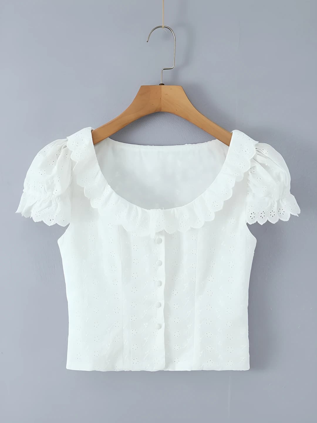 White shirt top
