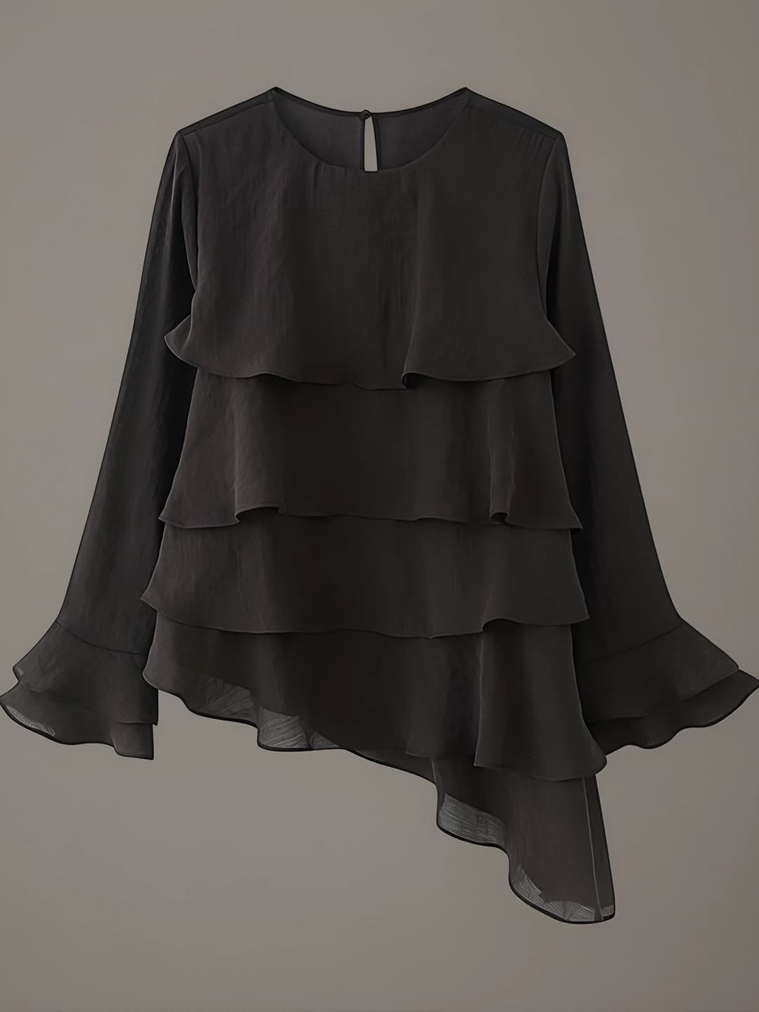 Dark brown top