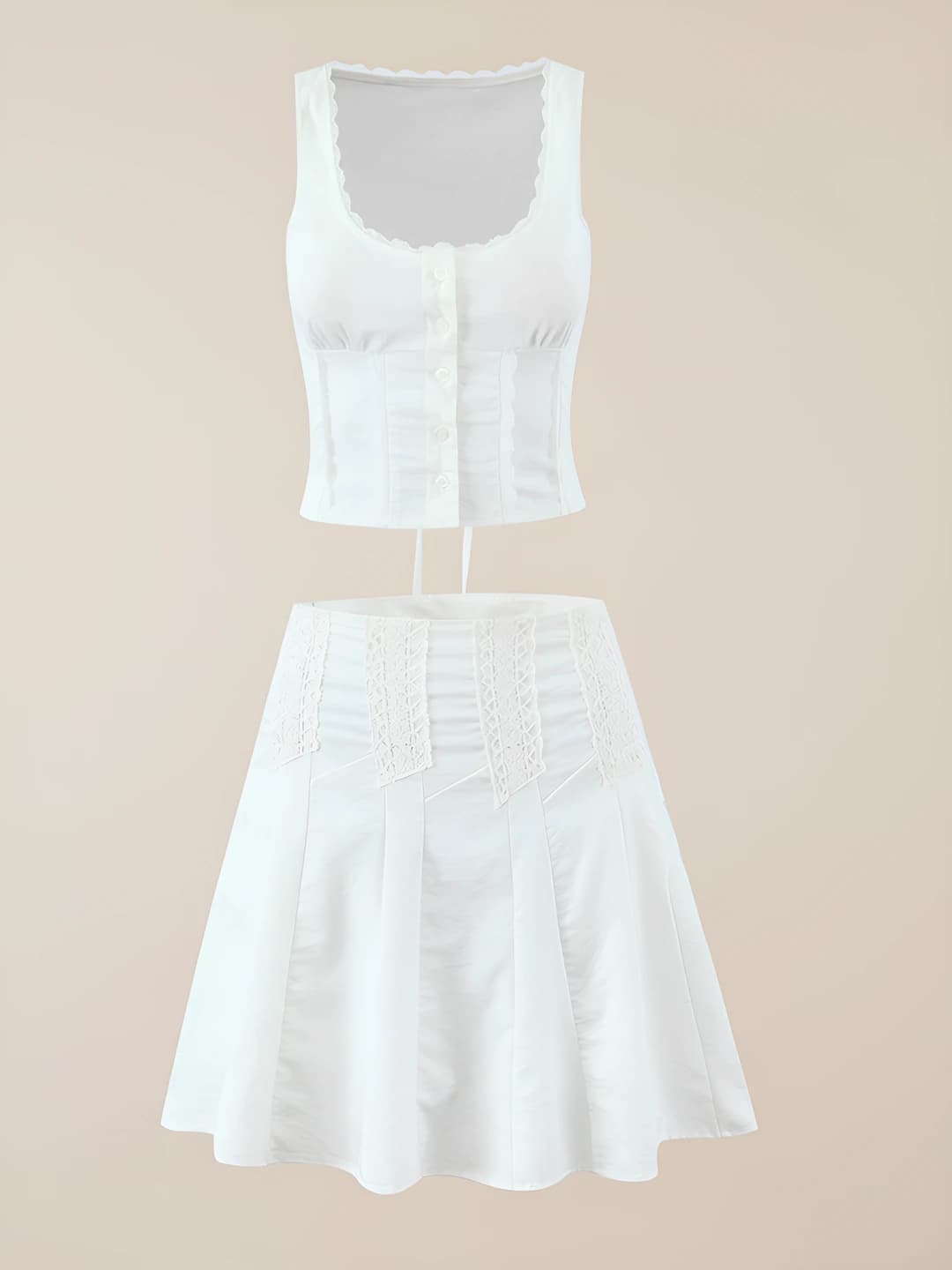 White suit