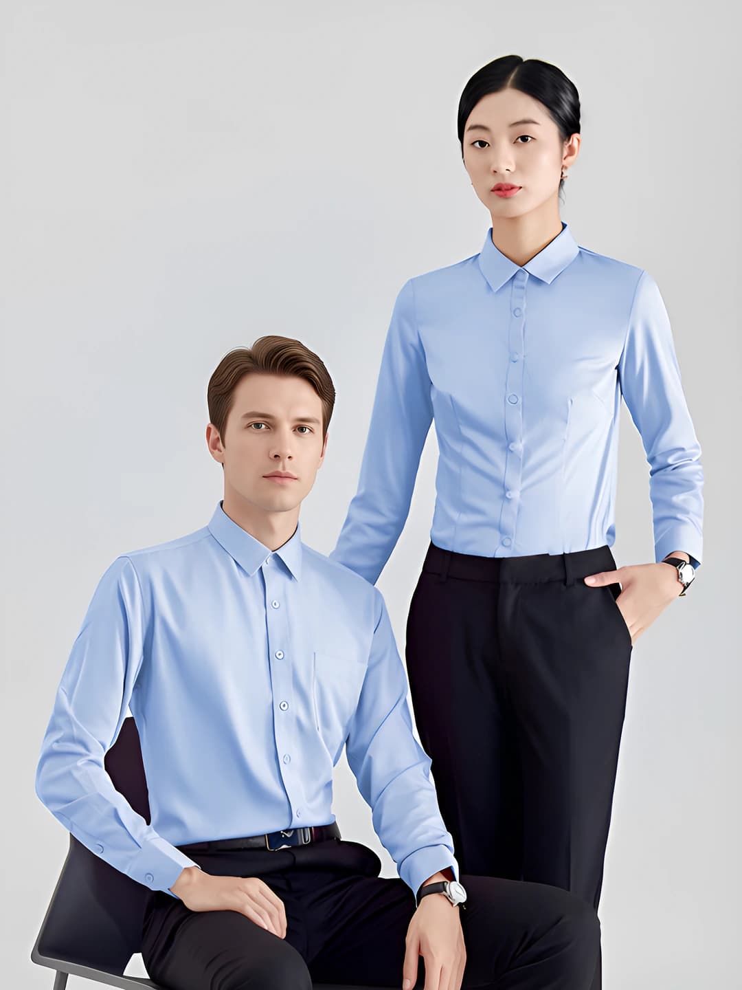 Women's - Blue Shirt
