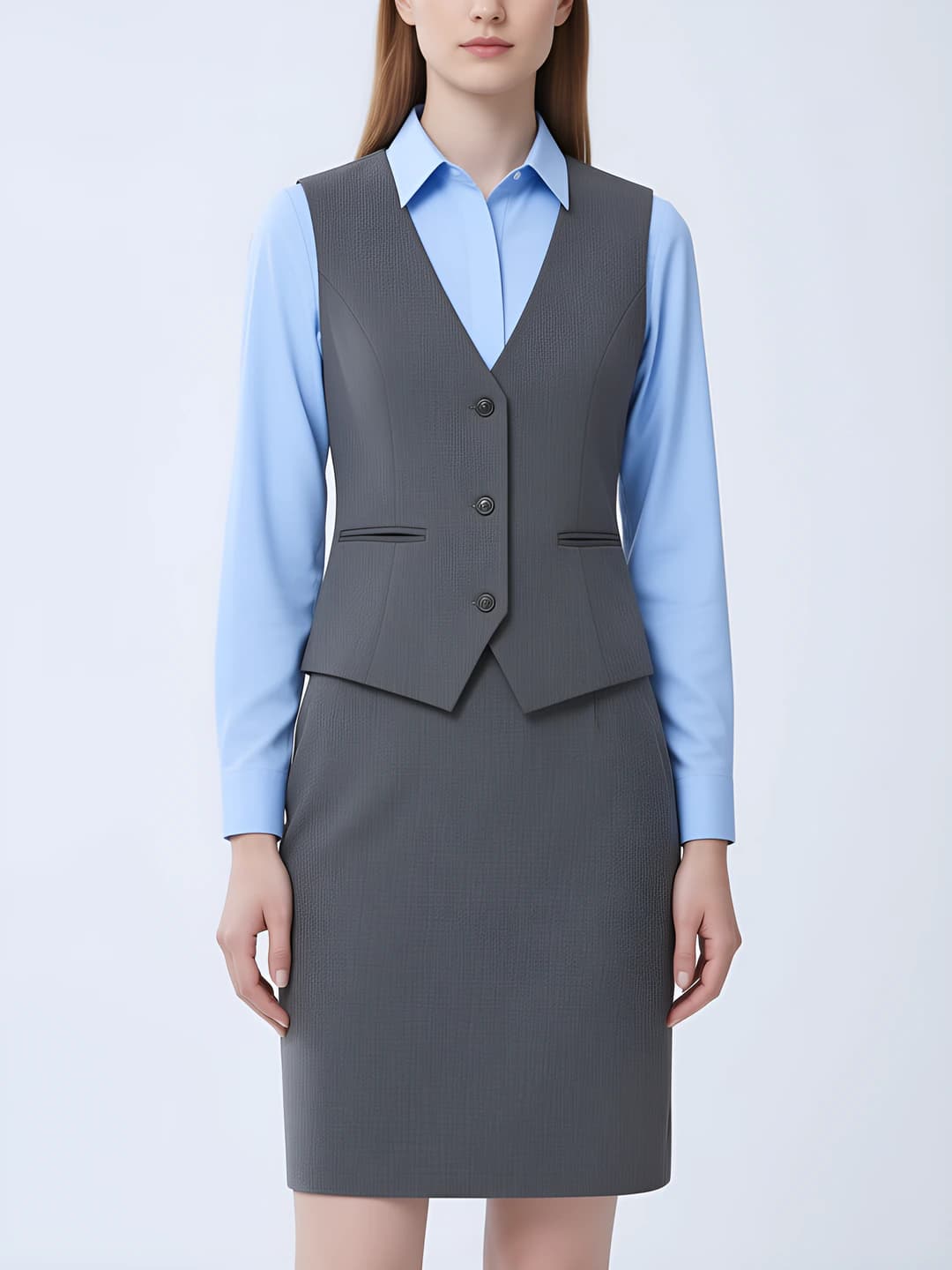 Medium grey women's skirt