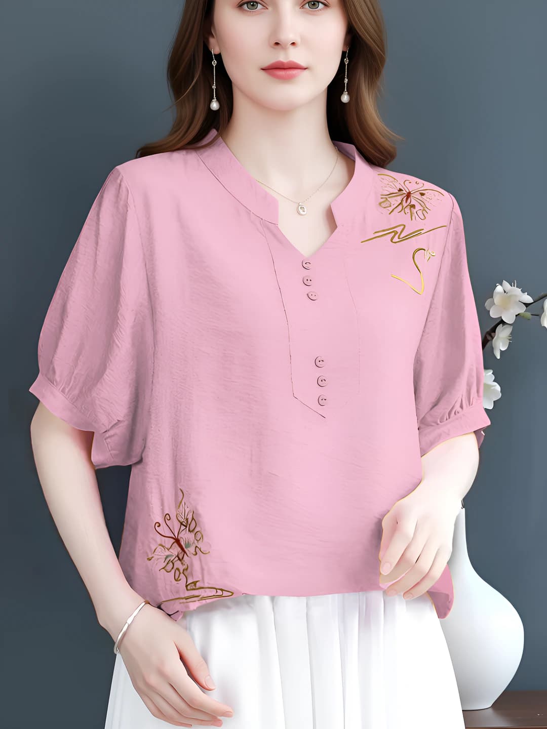0.5" thin strap, pink, 1 pc