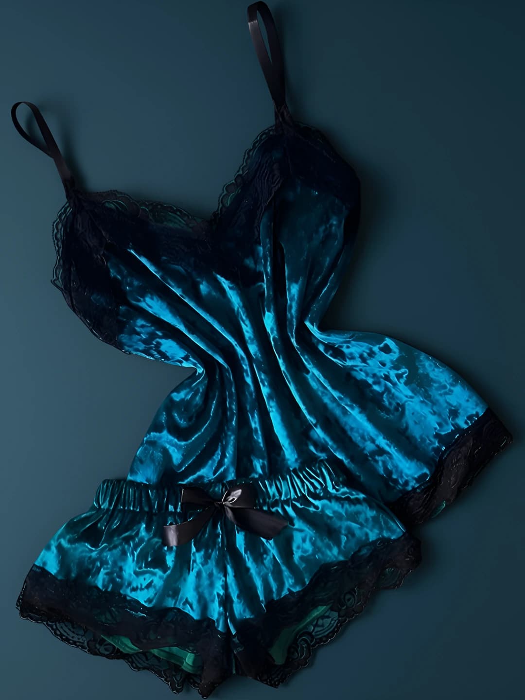 Peacock blue