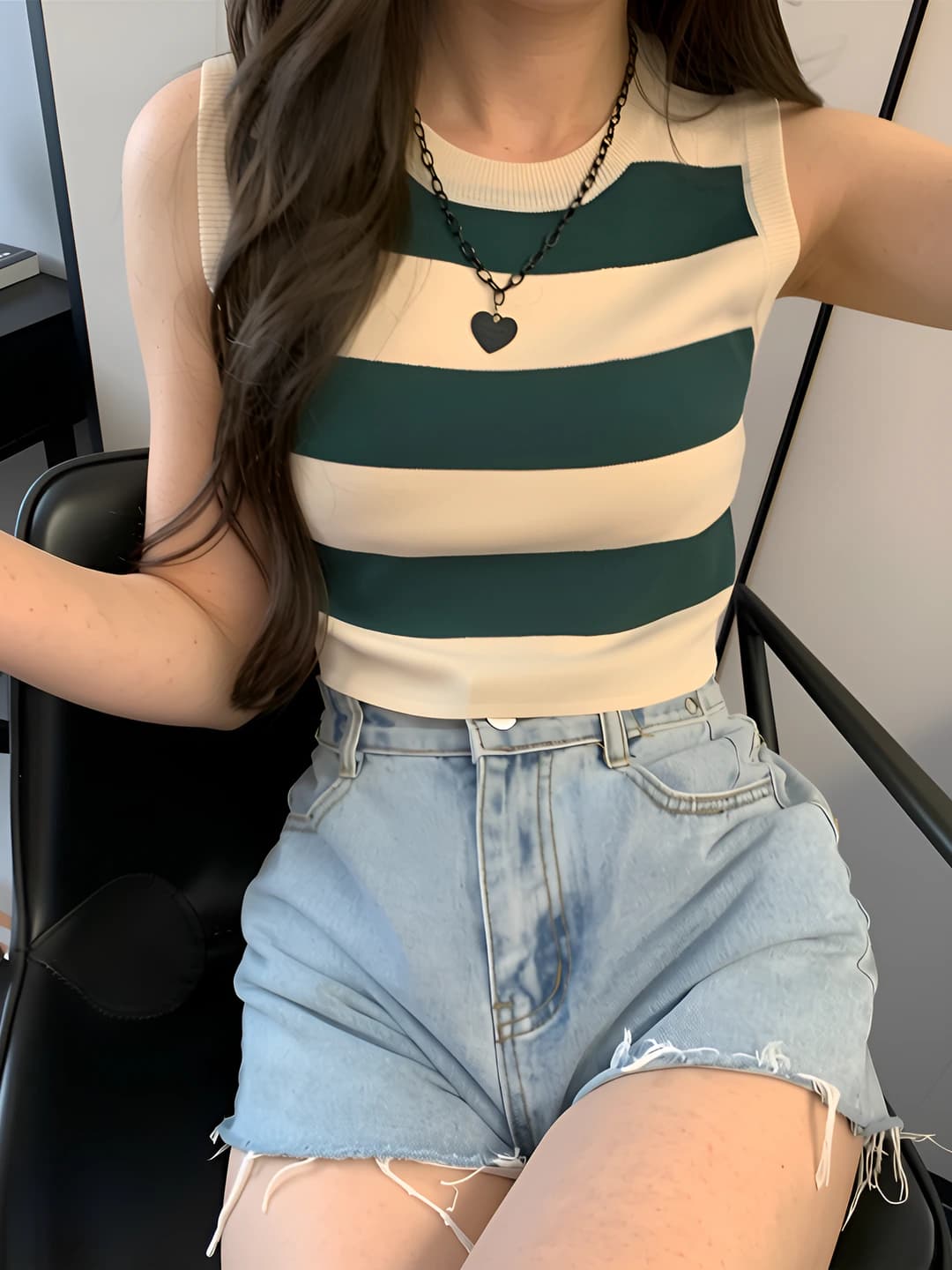 Green stripes