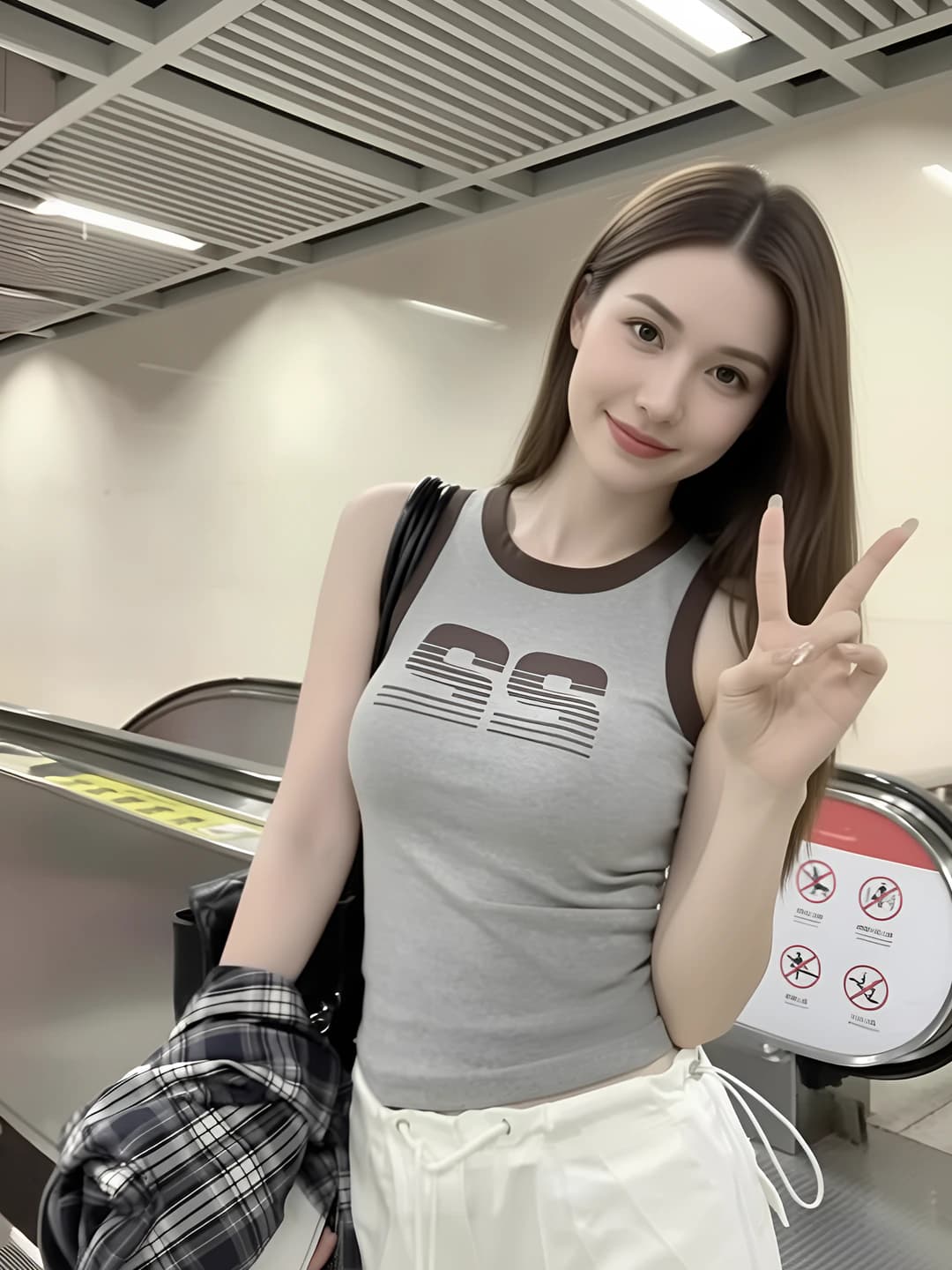 Grey vest