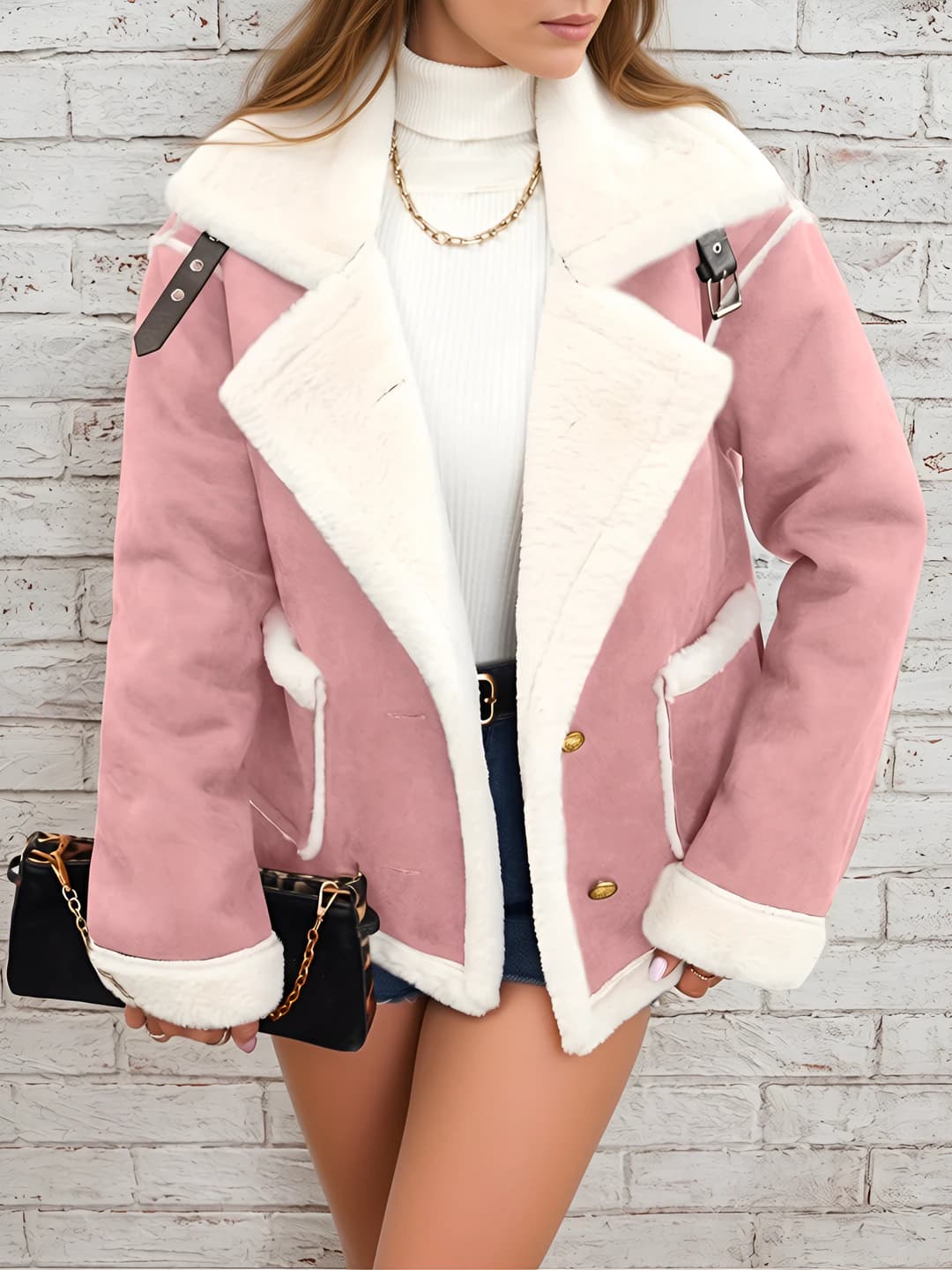 0.5" thin strap, pink, 1 pc