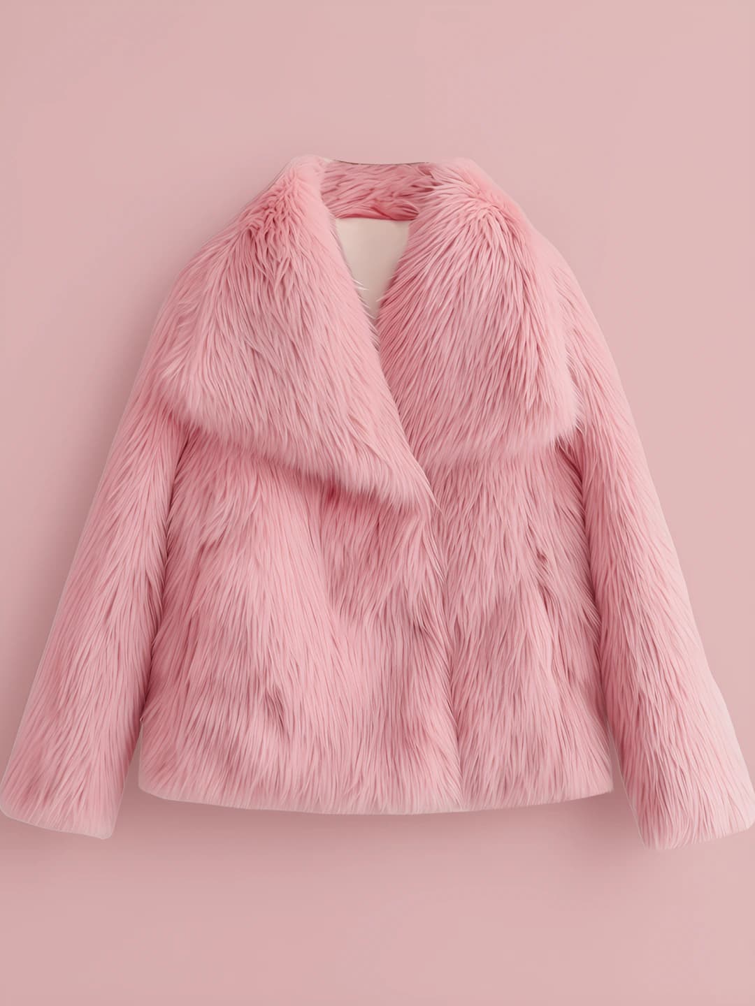 Pink big collar