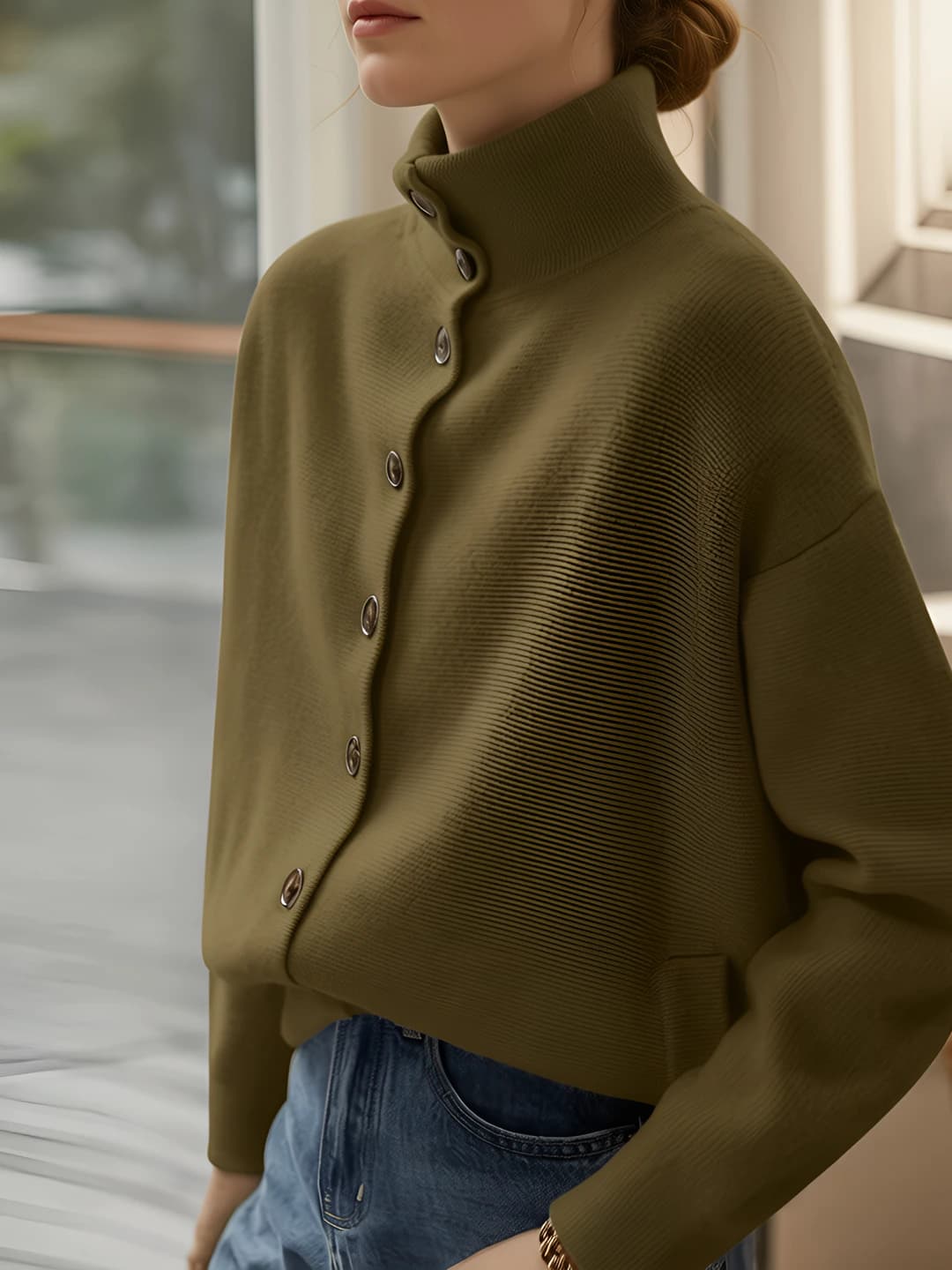 Olive green