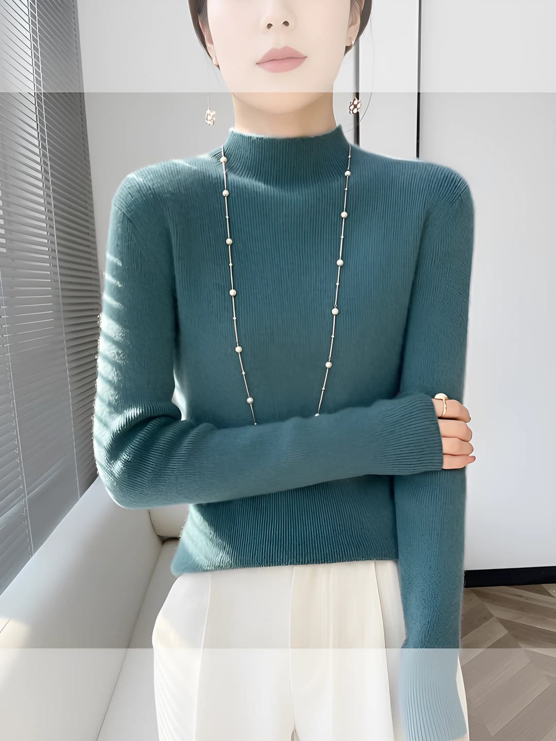 Peacock blue