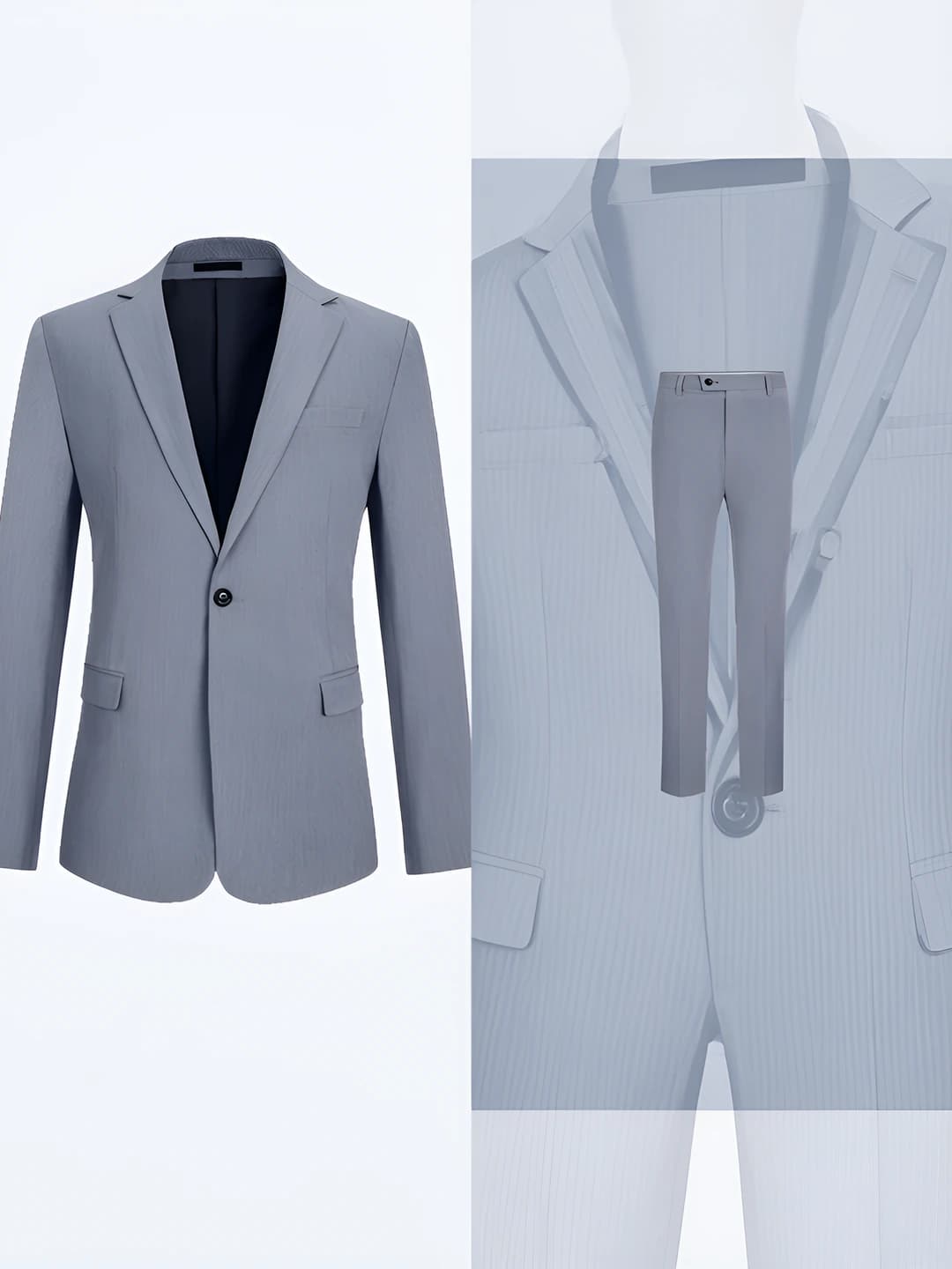 Emerald Blue Men's Suit + Men's Trousers