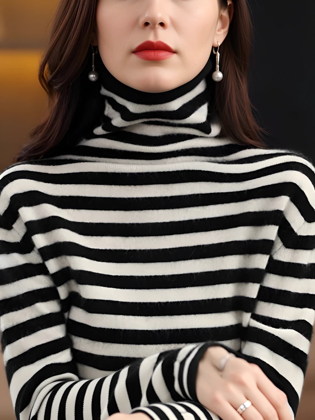 Black striped
