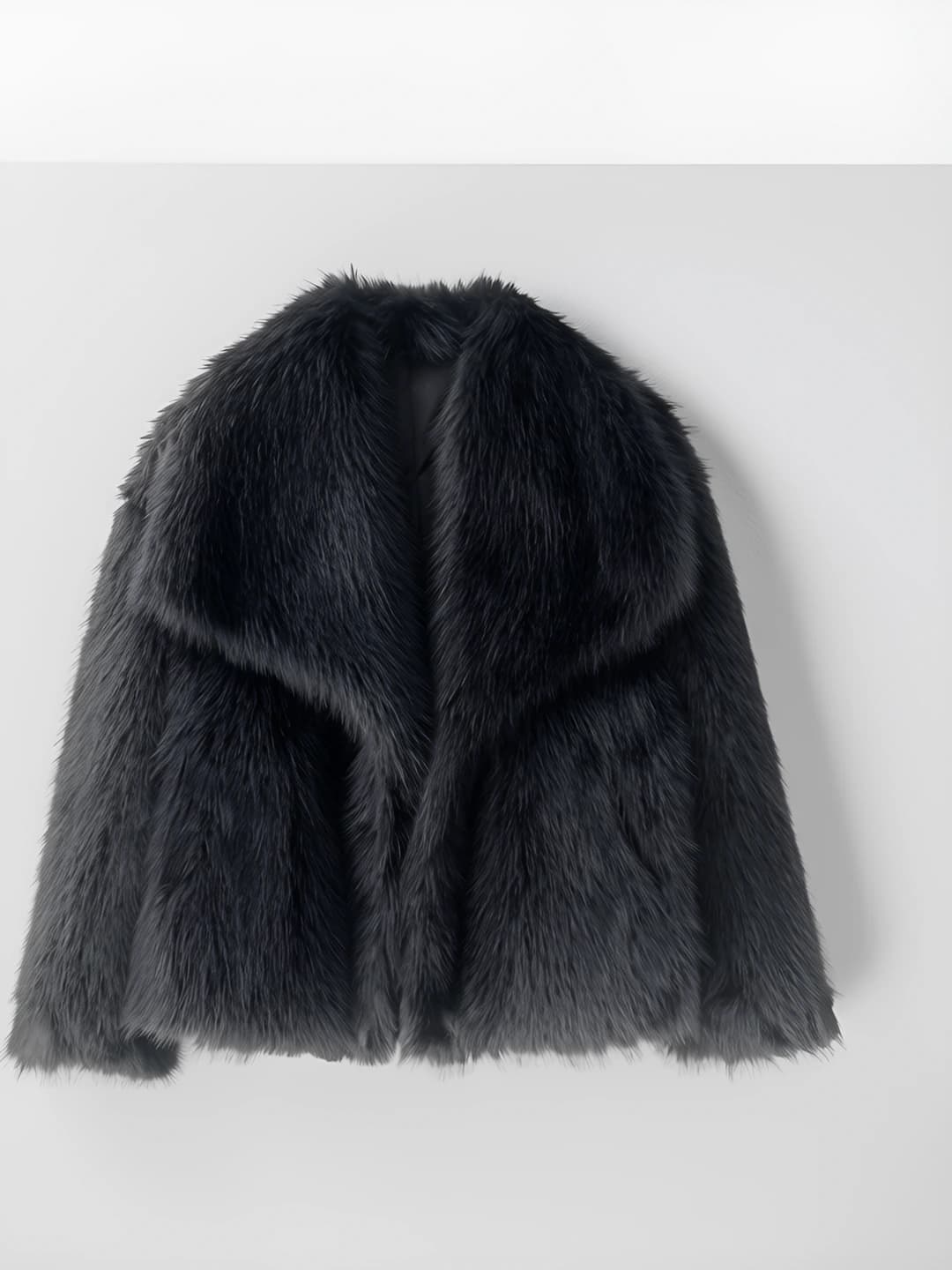 Black big collar