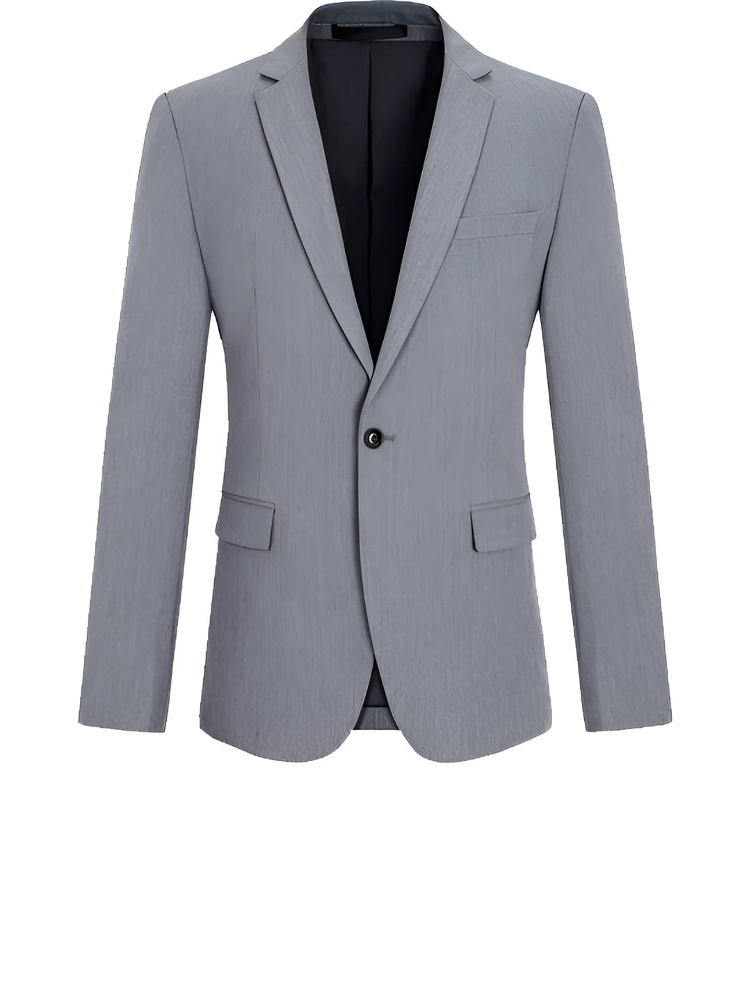 Light gray men's suit