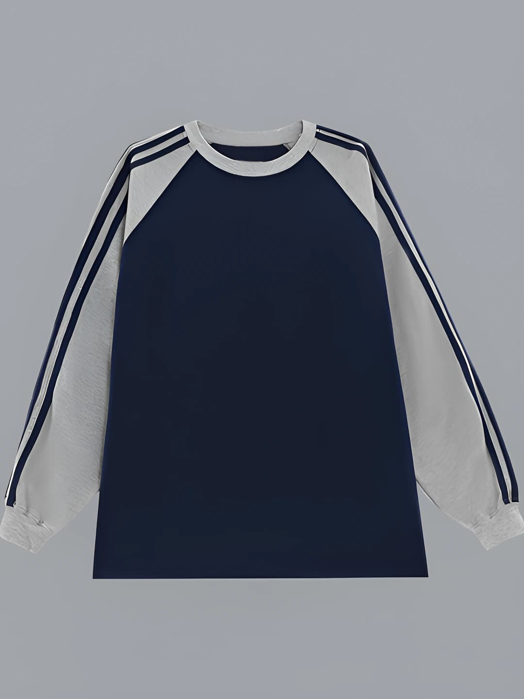 Navy with Grey