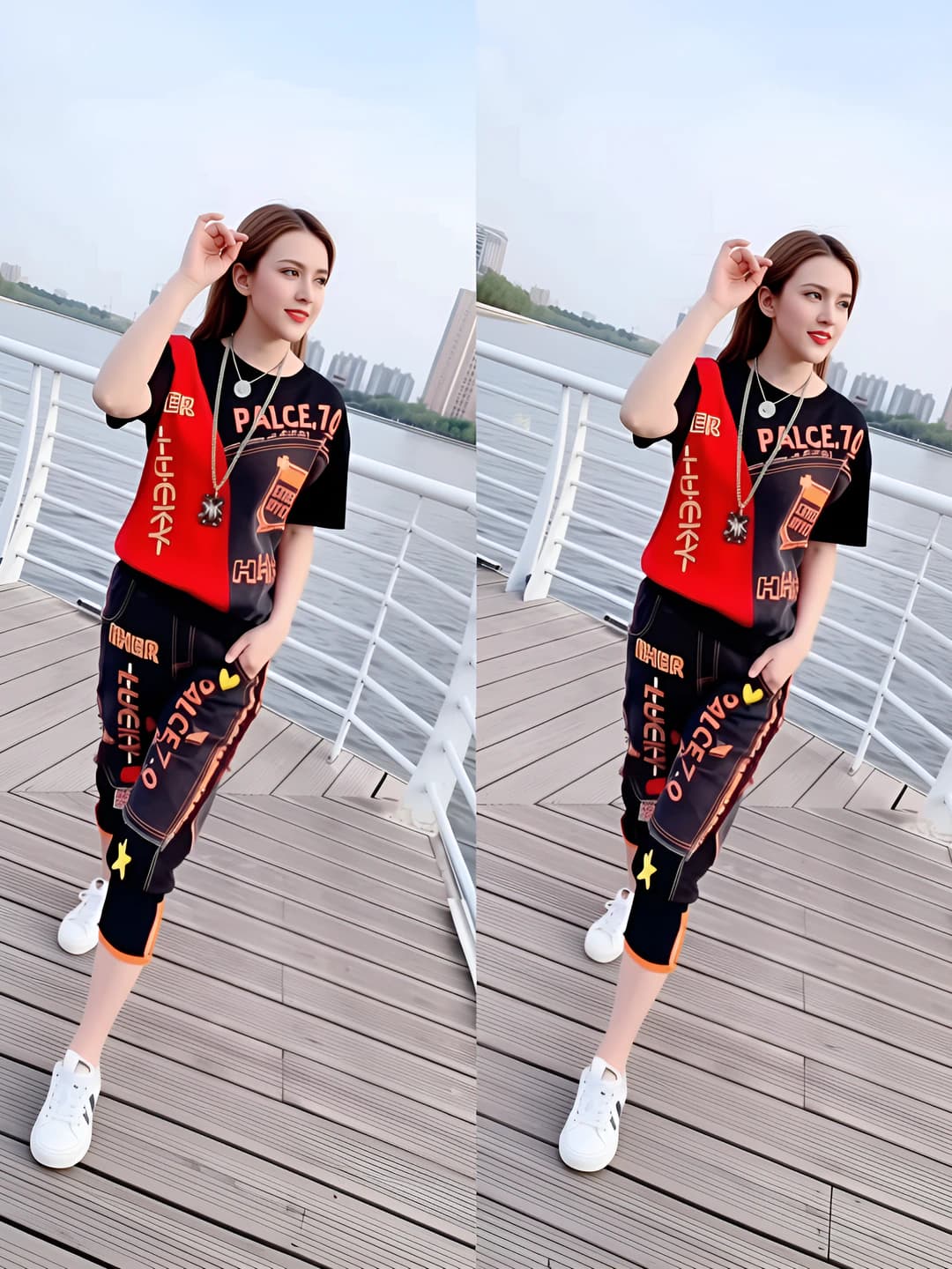 Orange-red