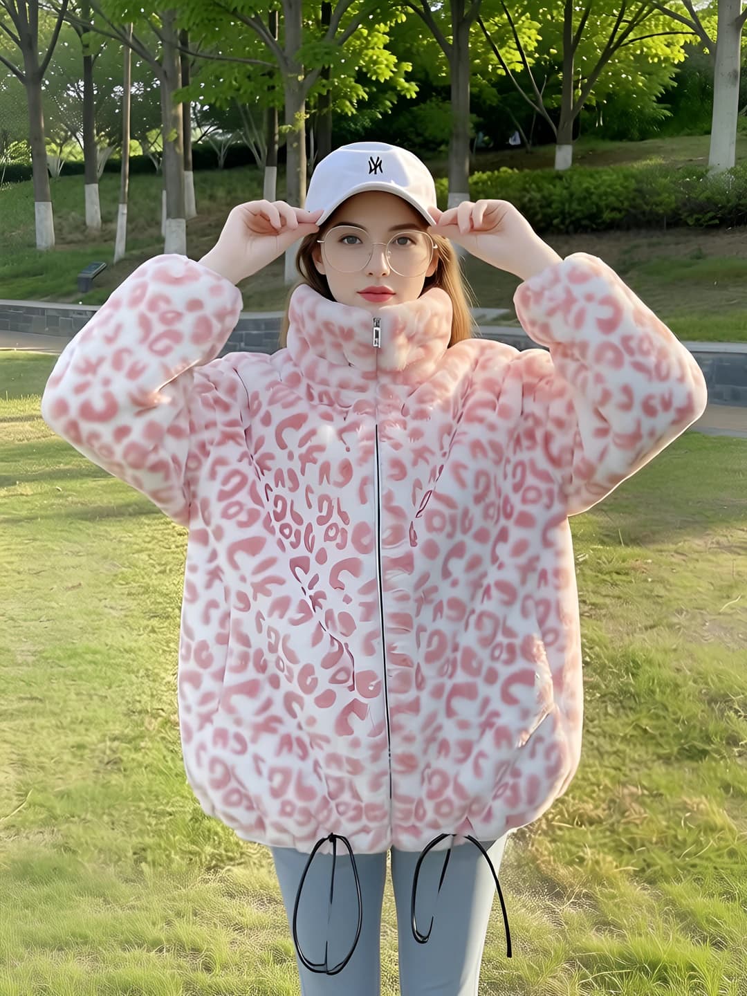 Pink leopard