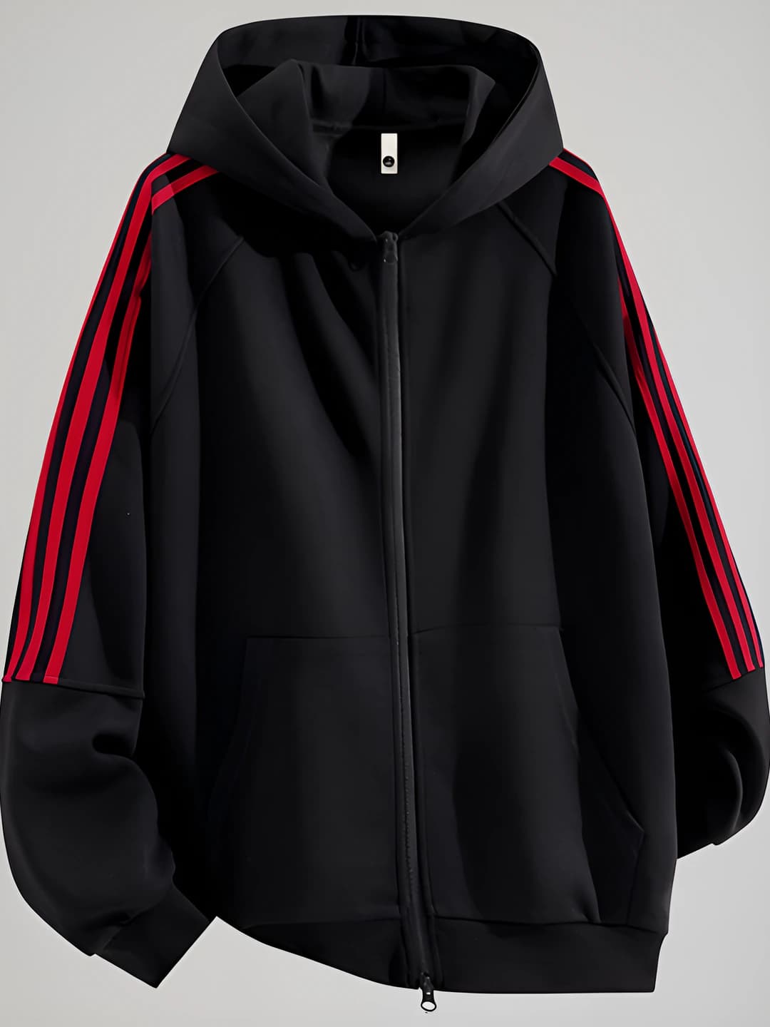 Black and red stripes