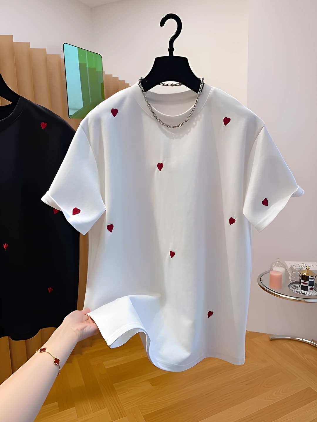 White [Heavy cotton]