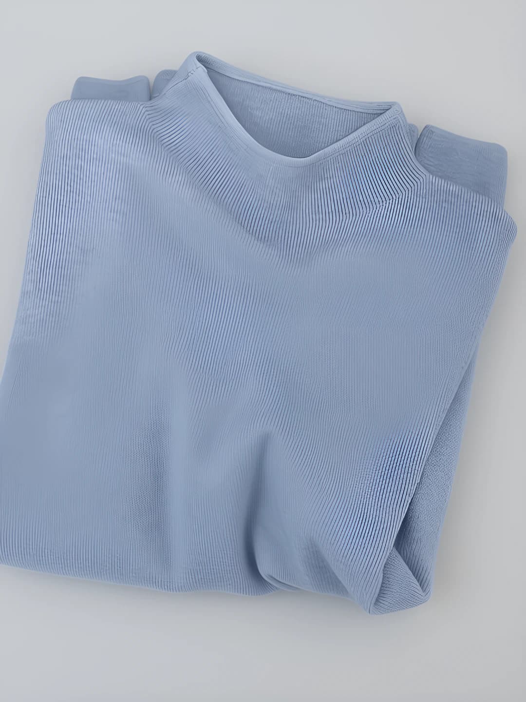 Women's knit pullover sweater with mock neck, slim fit, long sleeve, medium thickness, for autumn-winter