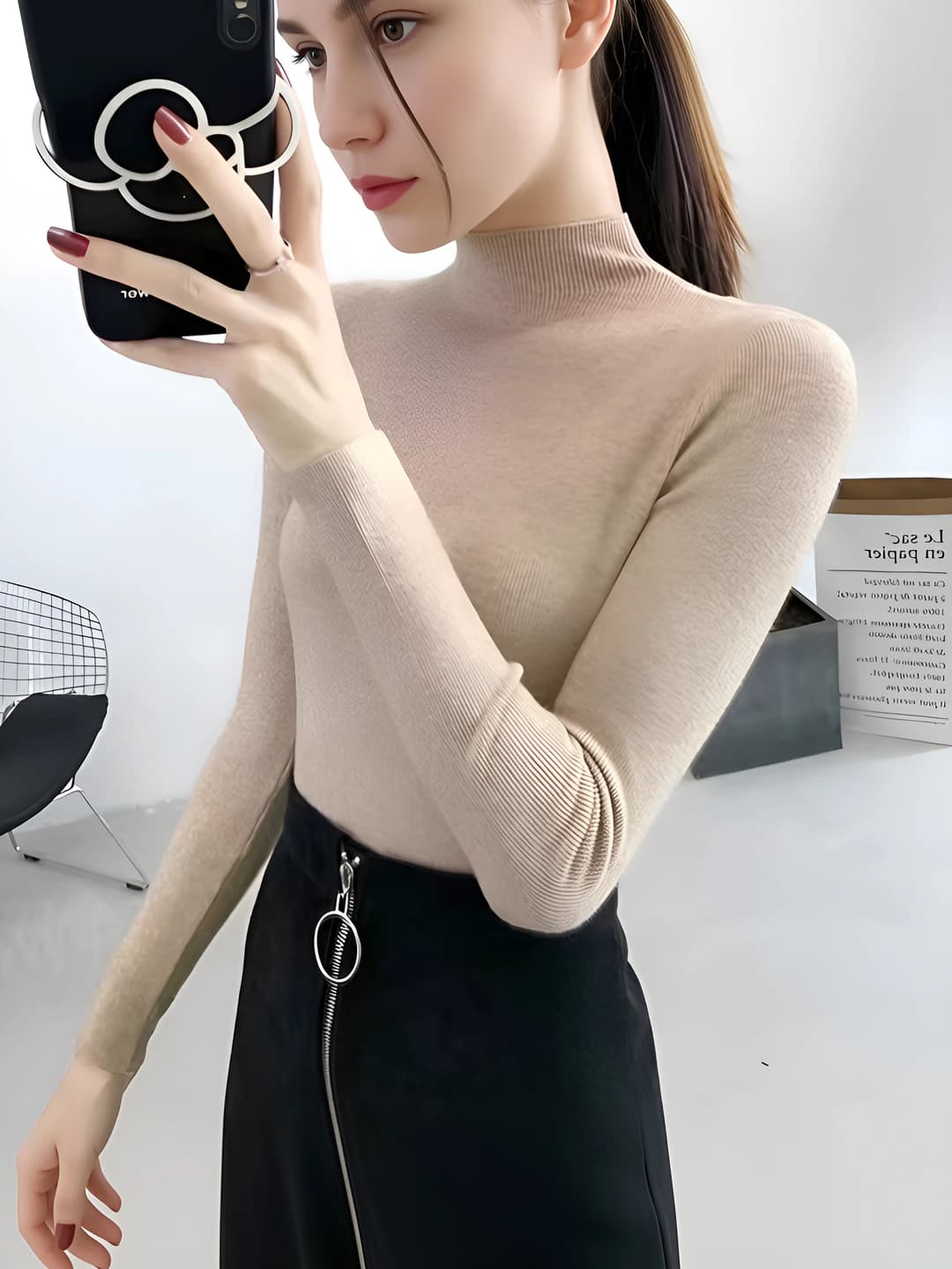 Khaki skin