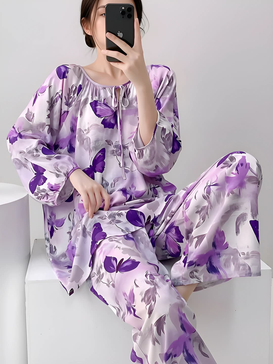 609 Purple Butterflies