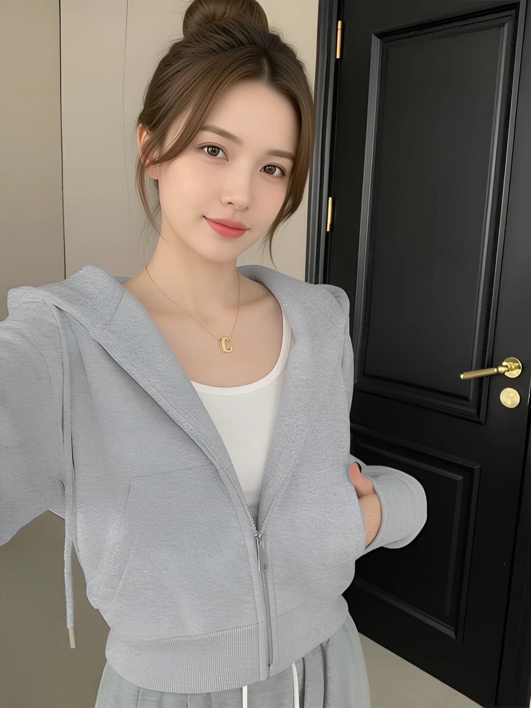 Short - Misty grey