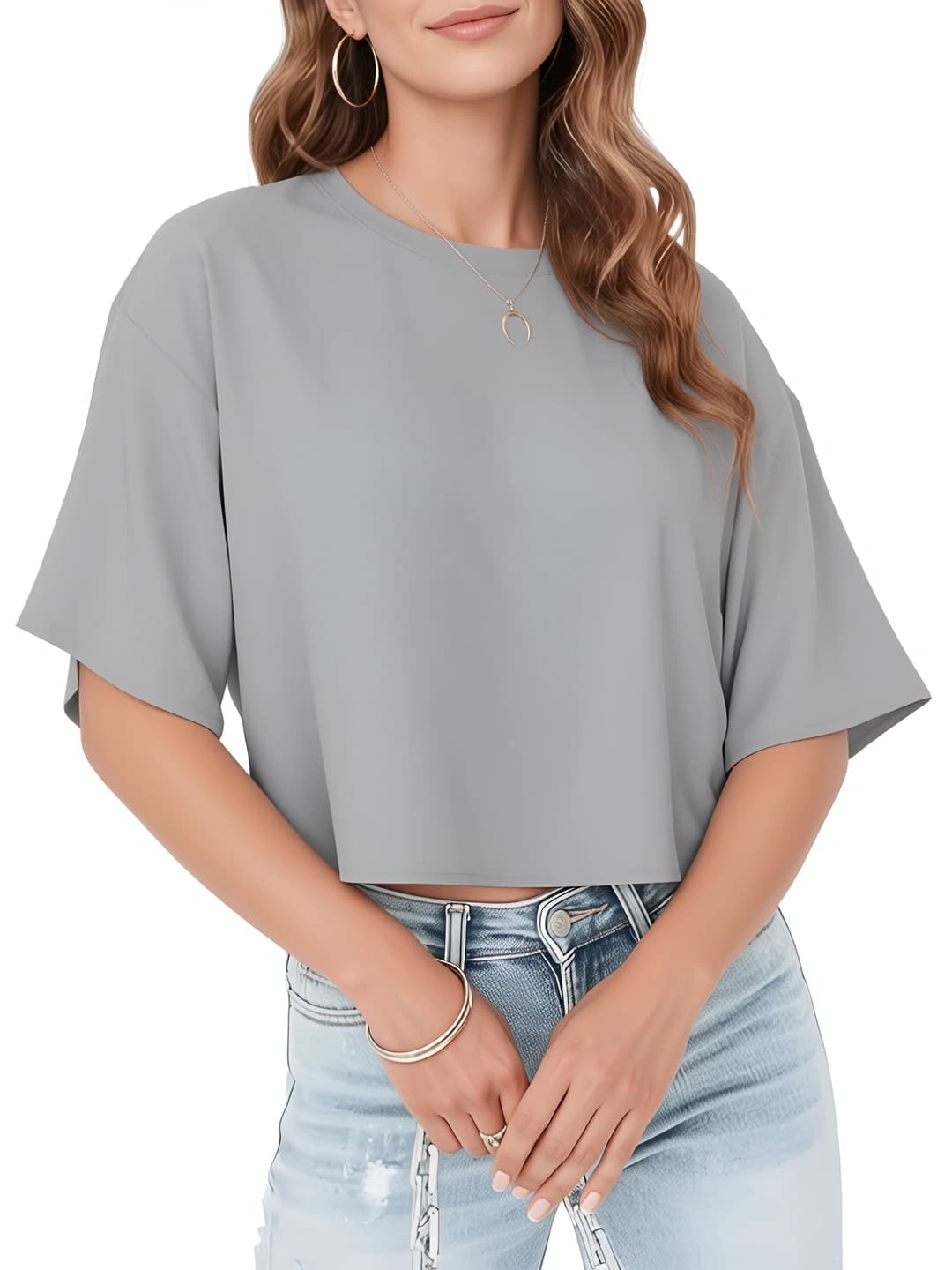 Light grey short
