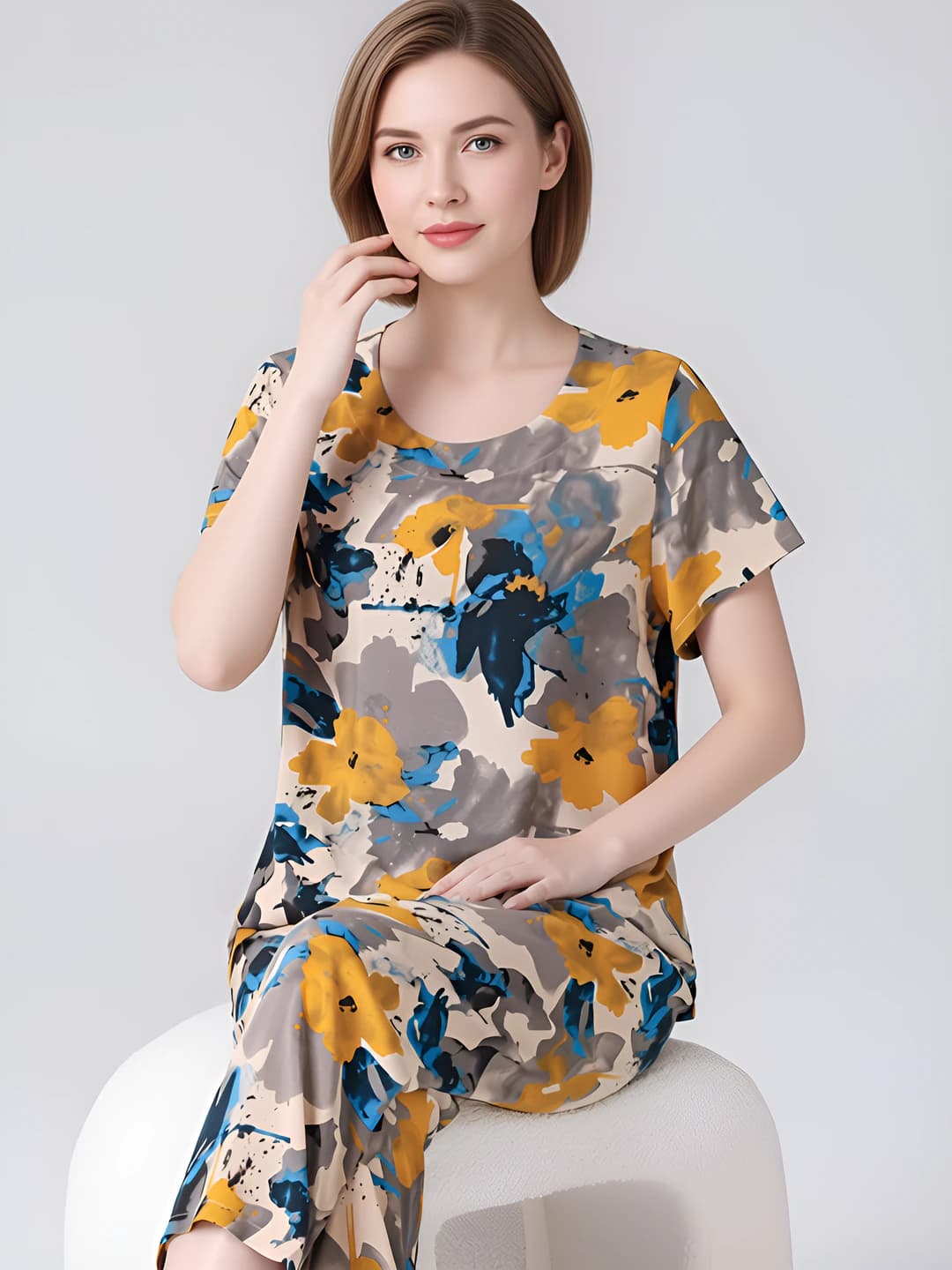 910 blue-yellow flowers