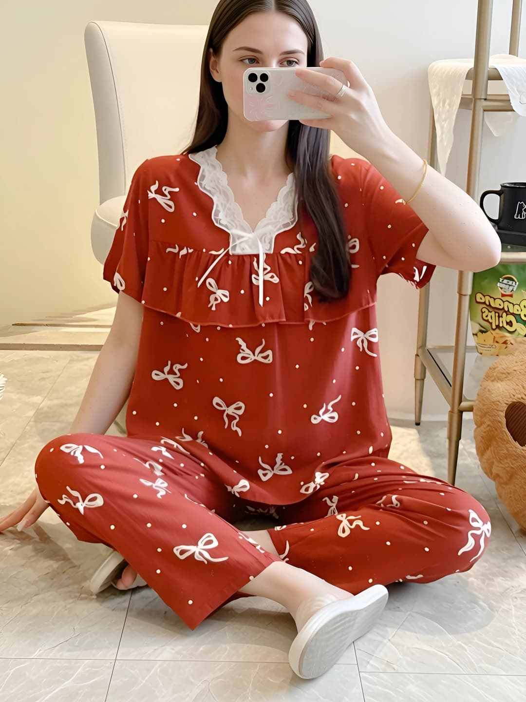 705 Red Bow