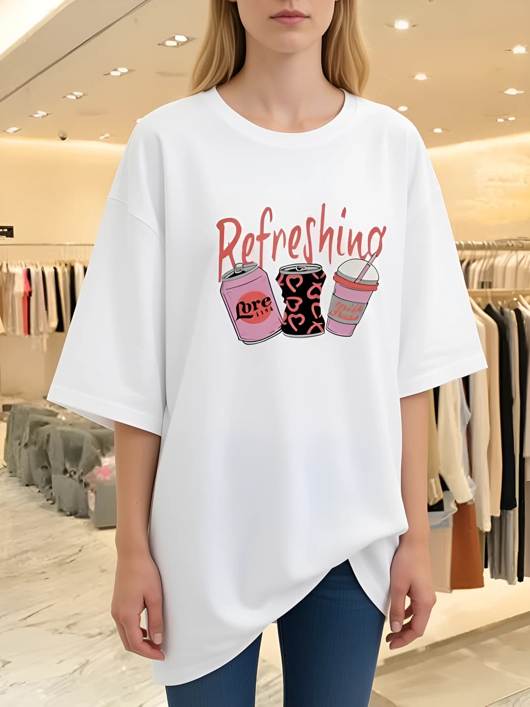 White T-shirt
