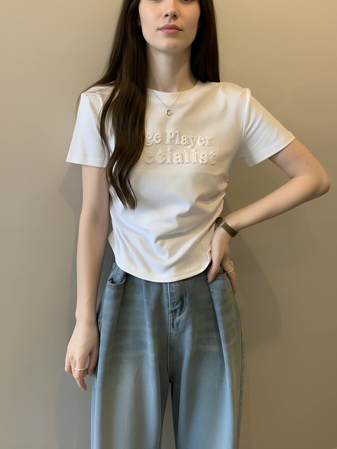 White T-shirt